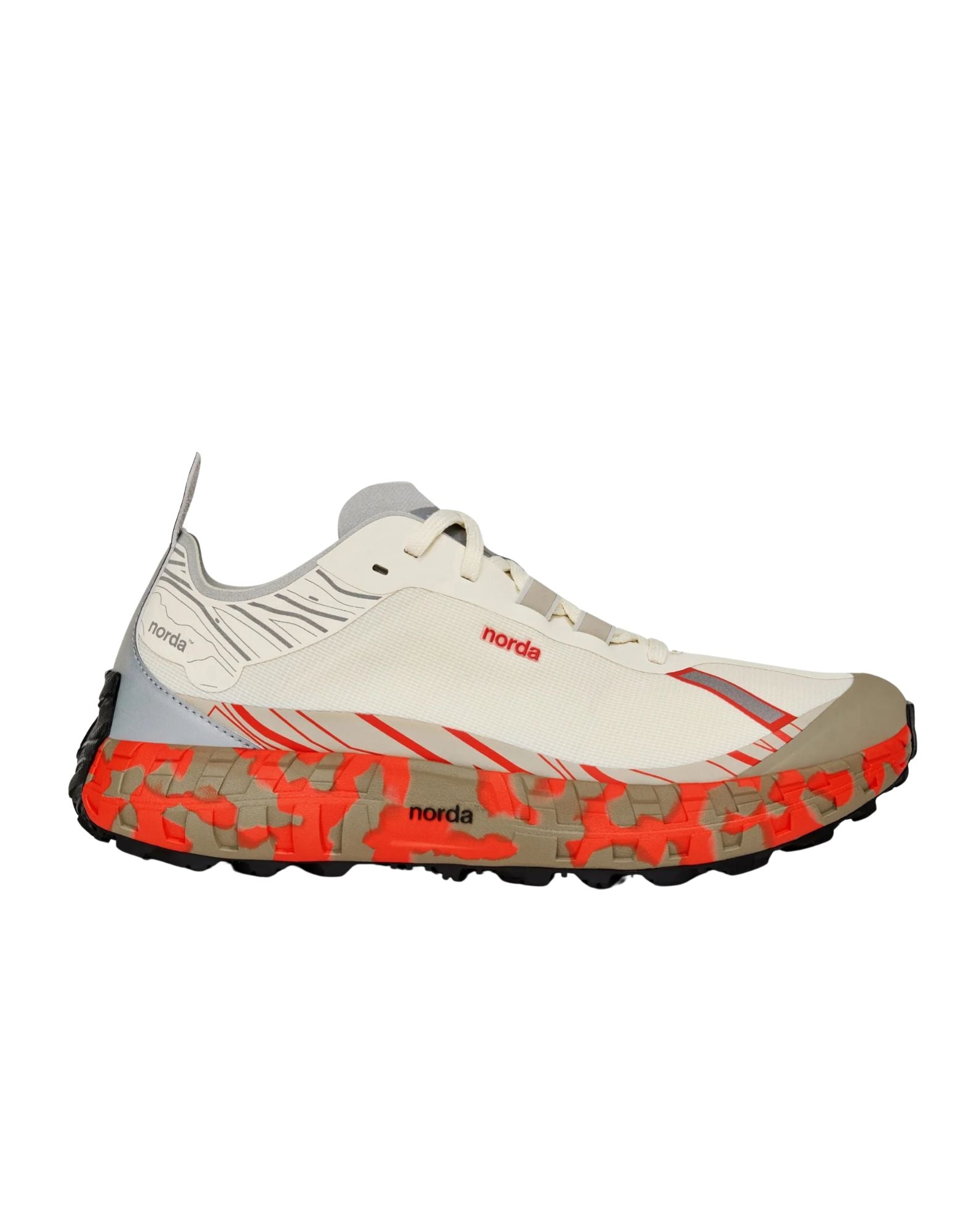 Norda 001 M RZ Edition Fireclay Men’s Trail Running Shoe Dyneema Vibram Red 001A-M FIRECLY