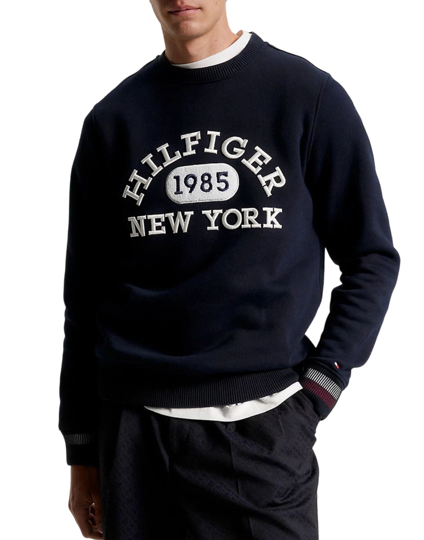 Sweatshirt man MW0MW32670 DW5 TOMMY HILFIGER