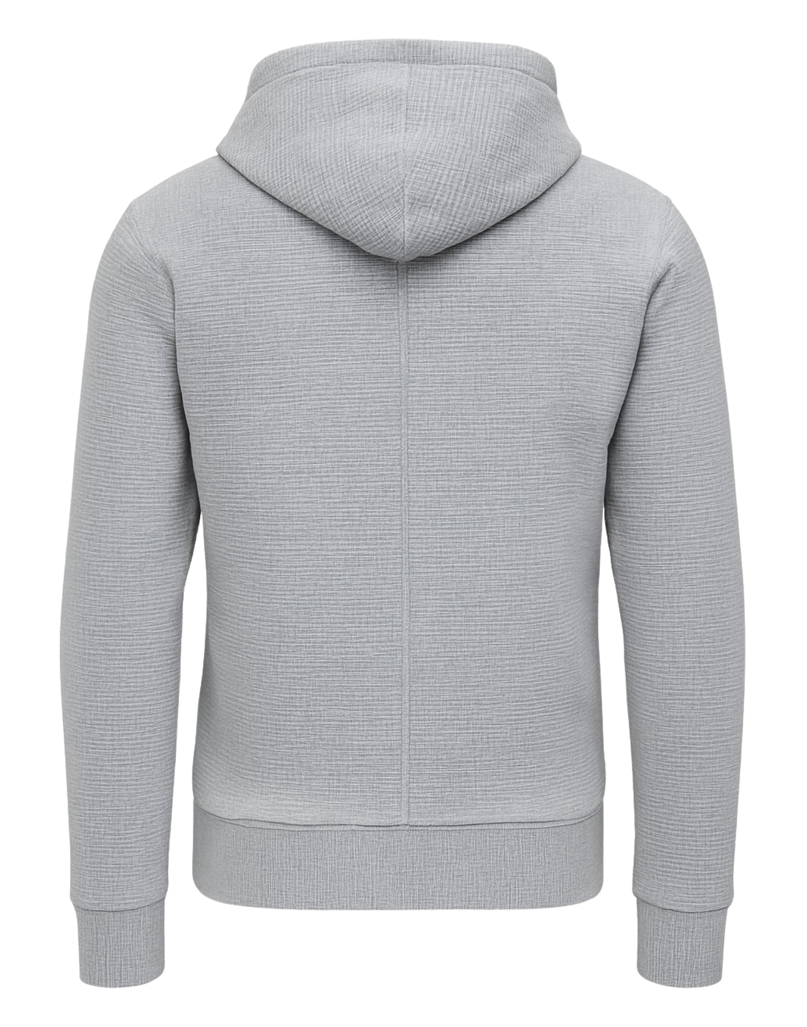 Paolo Pecora Men’s 16-Gauge Wool Knit Hoodie – E011-8995 GREY HOODIE