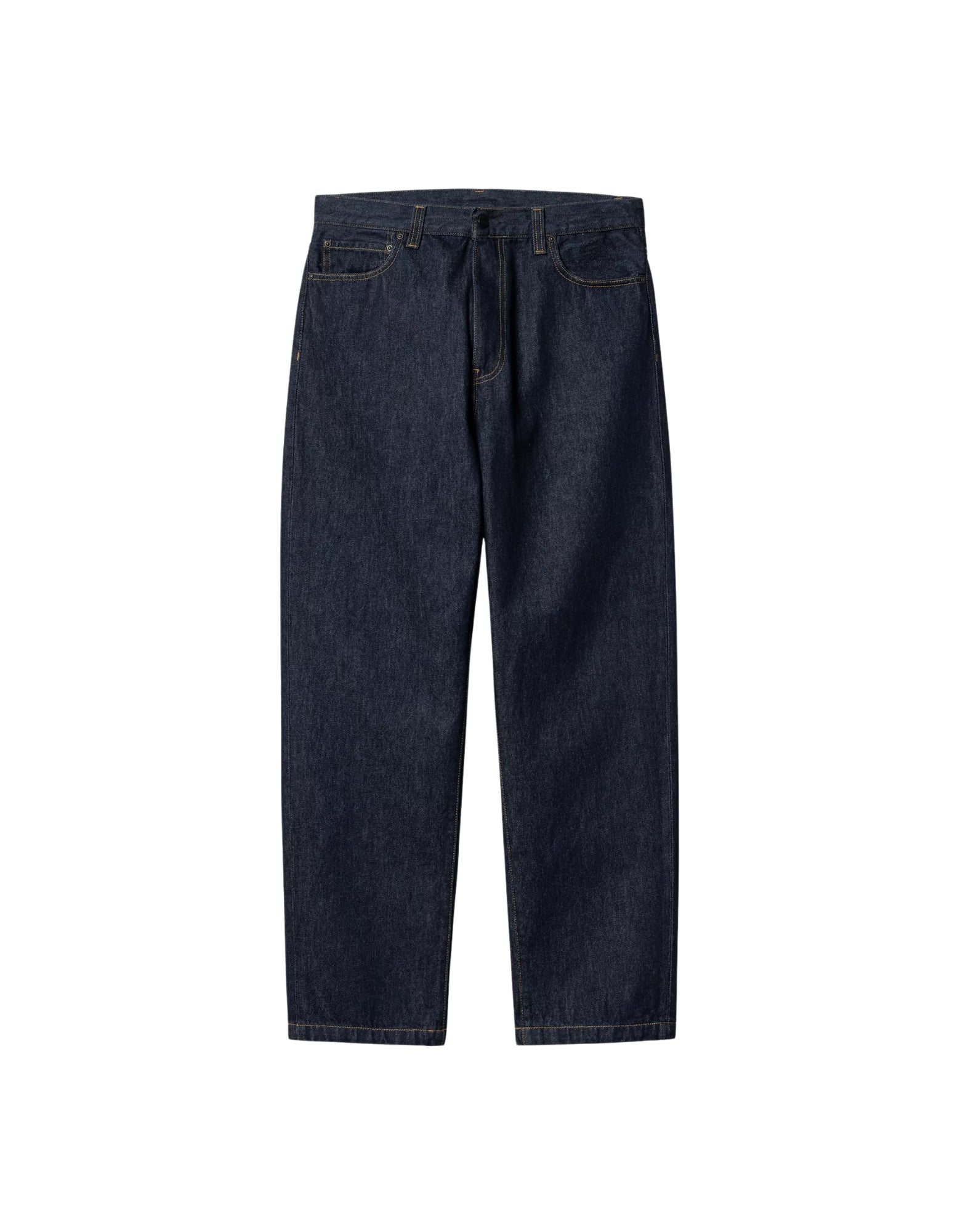 Carhartt WIP Aaron Pant – Blue Rinsed Cotton Denim Pants I036728 01.02