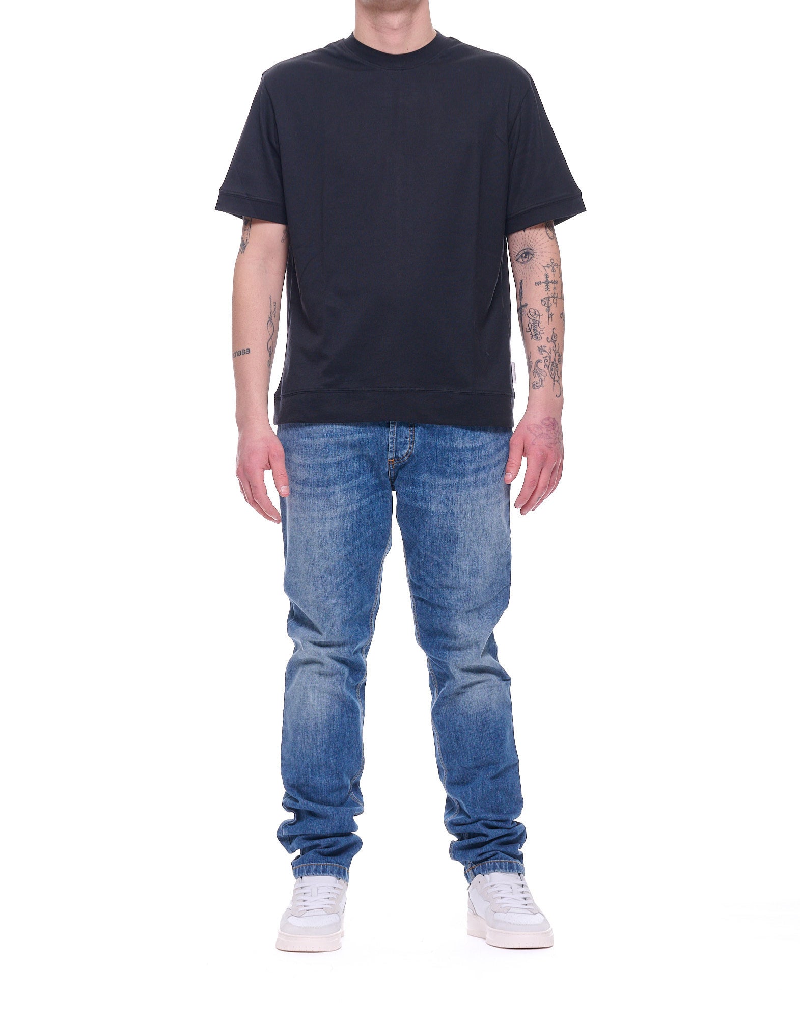 Entre Amis Men’s Blue Denim Jeans Slim Fit L204