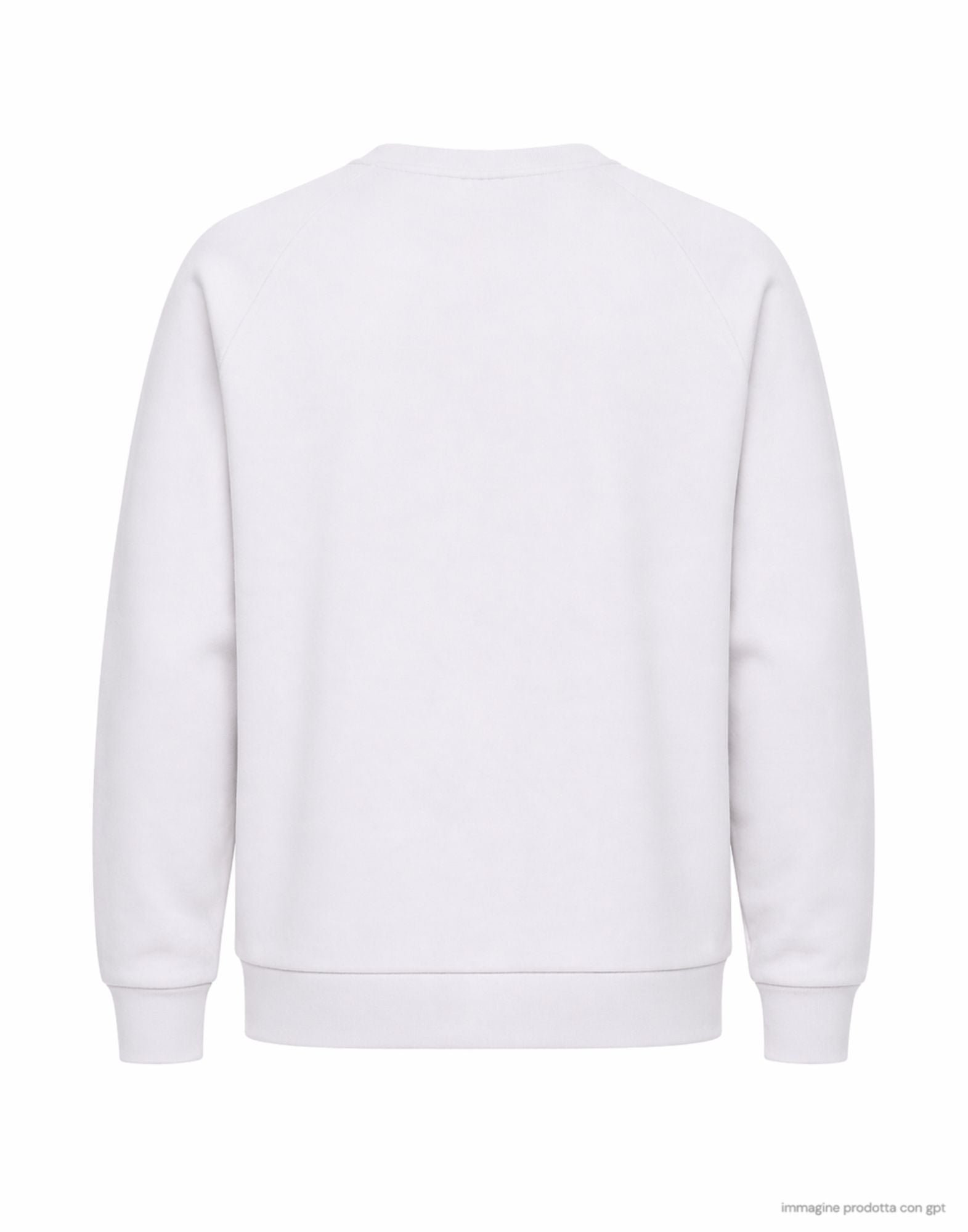 Outhere Sudadera de hombre con cuello redondo Ariel Offwhite Regular Fit Mezcla de algodón 4654M111B209-26046 1706 ARIEL