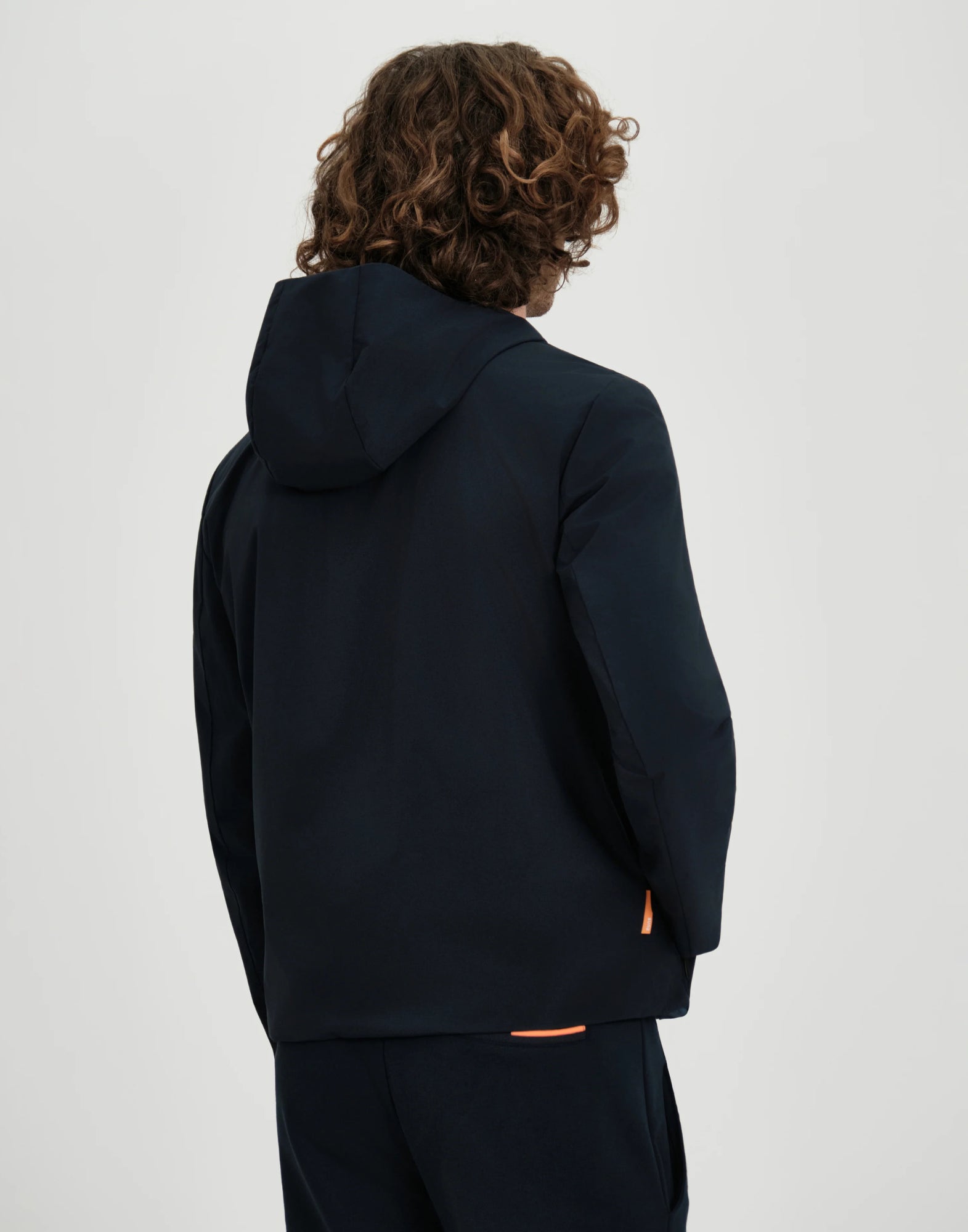 SUNS Kleid Tek Men’s Windbreaker Jacket in Waterproof Breathable Tech Nylon – Black GBS61012U BLACK