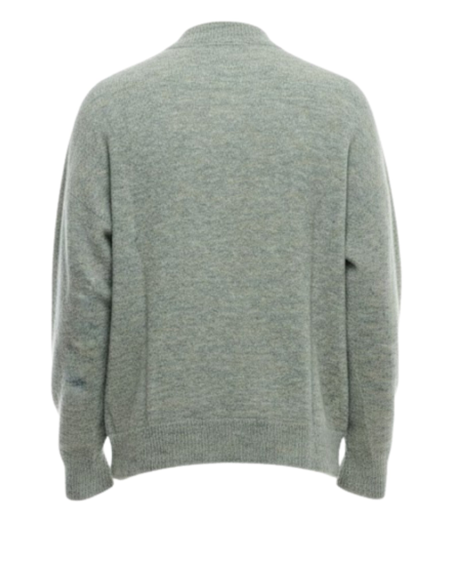 AI25AFU04 A00004 GIROCOLLO GARZATO VERDE SALVIA - Maglieria - Atomofactory