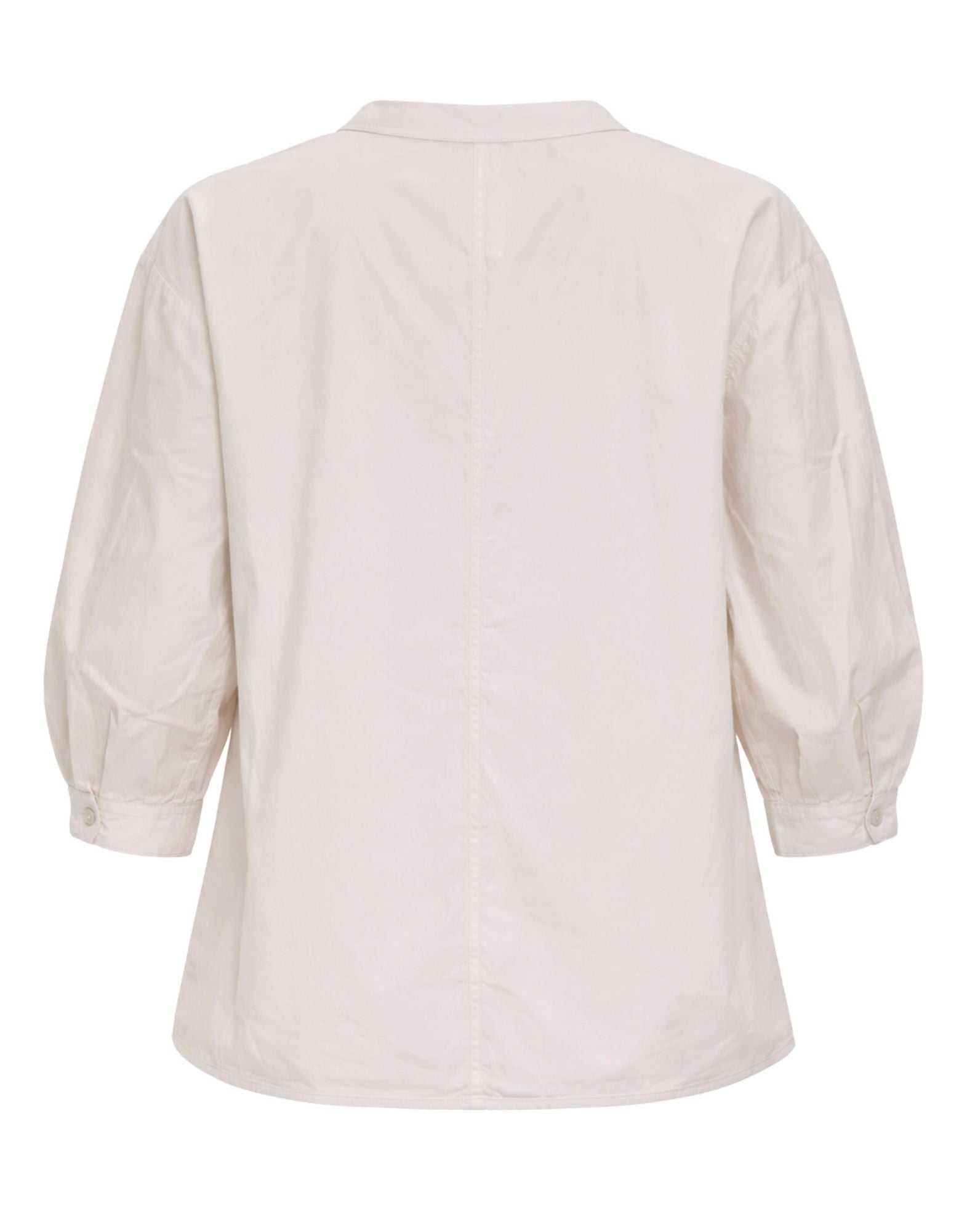 Transit 여성 셔츠 코튼 린넨 초크 루즈핏 CFDTRCN230 01 CHALK