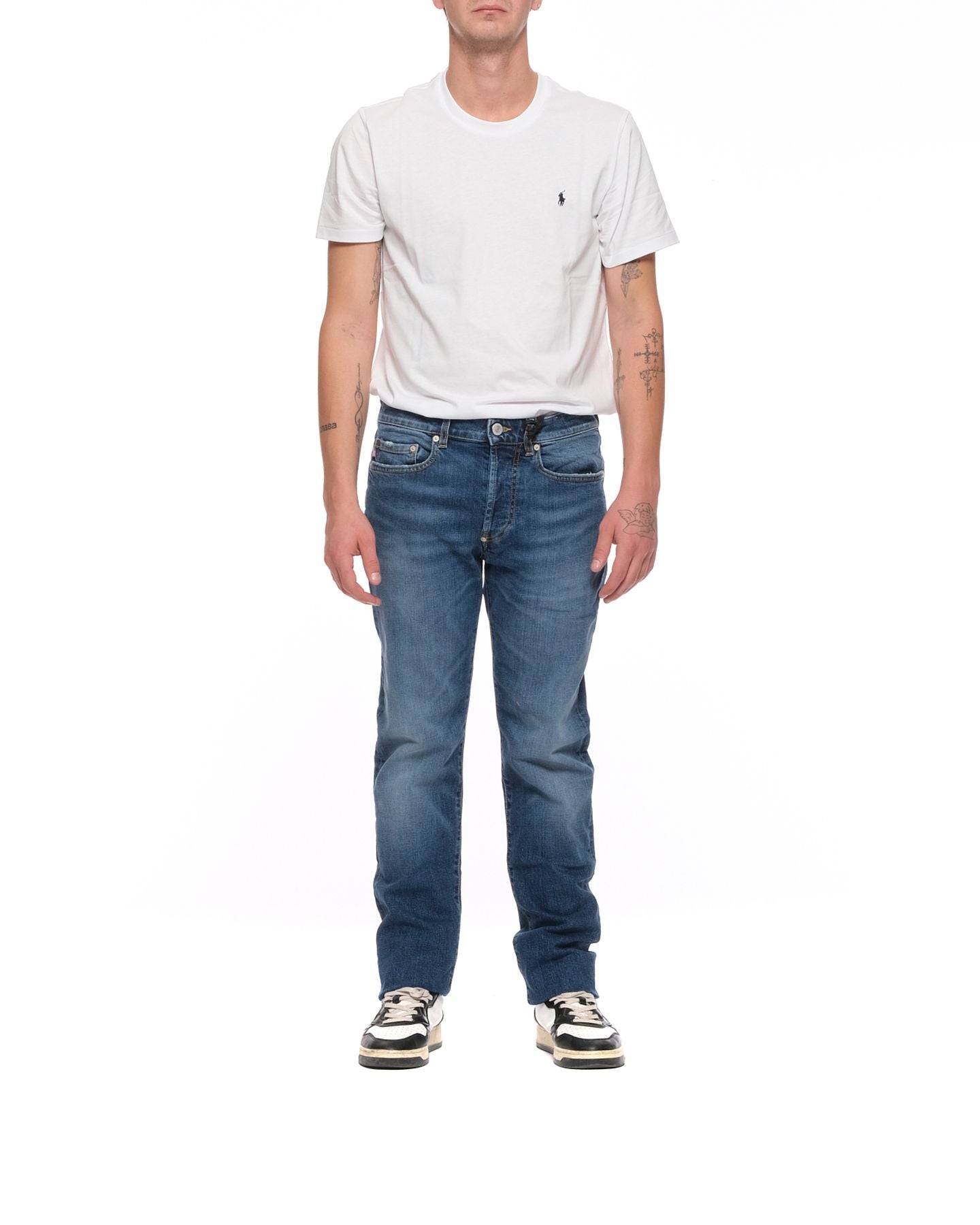 청바지 남자 23WBLUP03461 006541 D153 Blauer