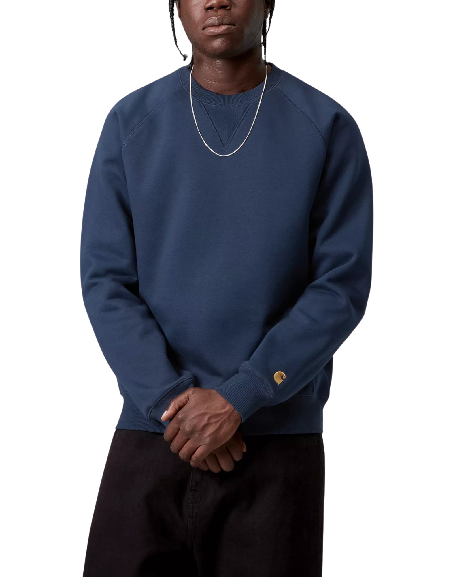 I033660 3H6.XX BLUE CHASE SWEAT - FELPA - CARHARTT WIP