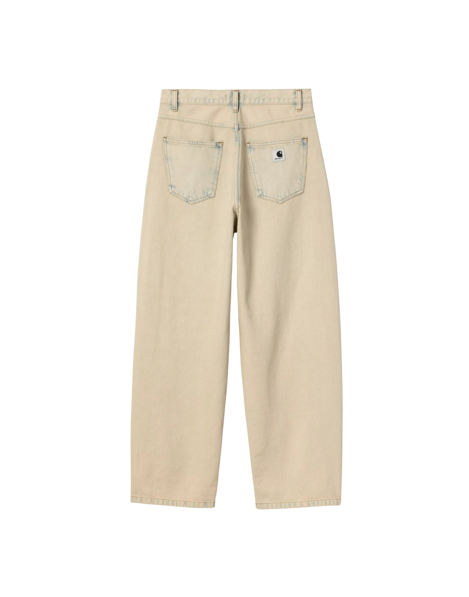 Carhartt WIP W’ Brandon Pant Women – Blue Sand Bleached Denim, Loose Fit I035892 01.SN