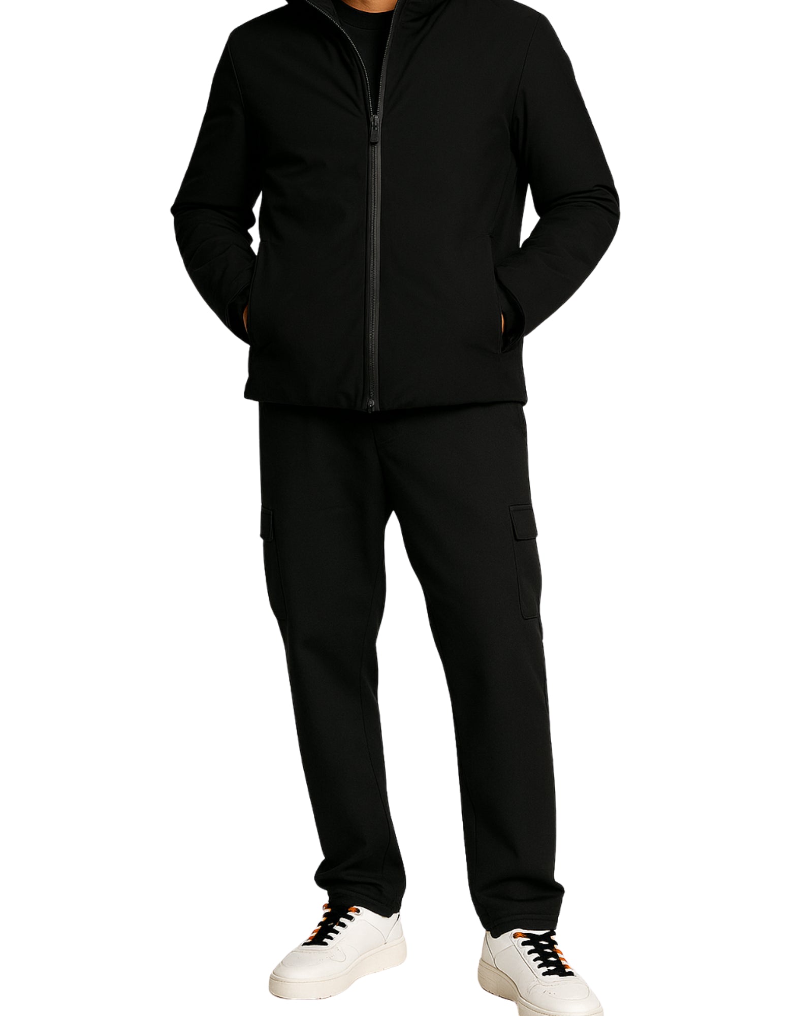 GBS53014U V2 BLACK FLAMINIO JACKET - Giacche - Suns