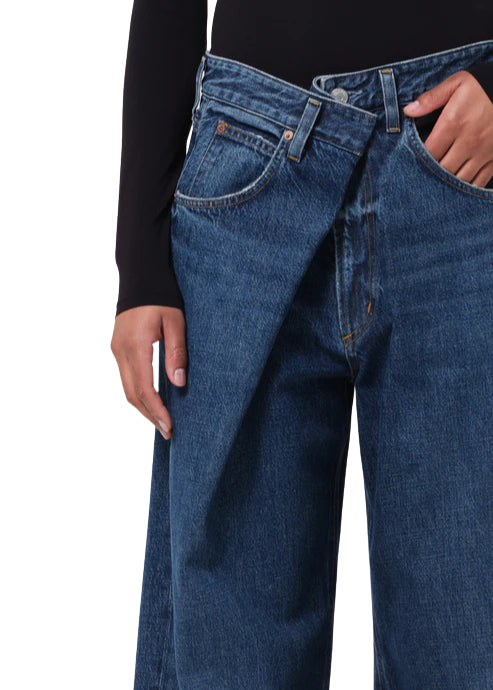 Jeans woman A214B 1601 VANA FOLD JEANS NEXUS Agolde