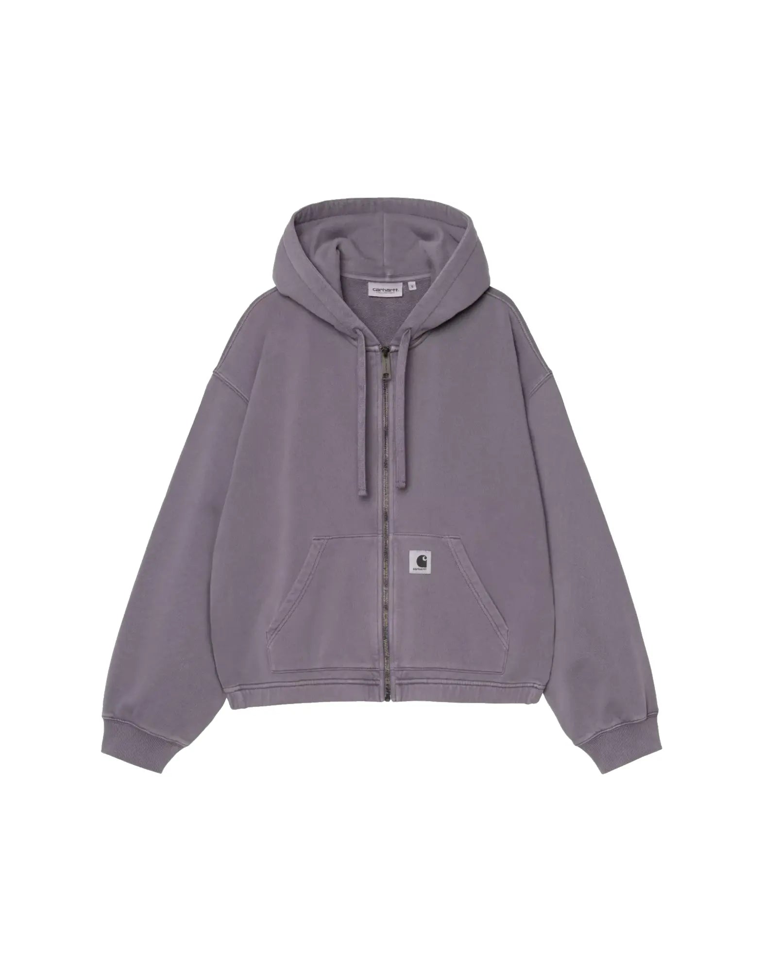 Hooded Hoggard Jacket Cotton Sweat Shady Purple garment dyed