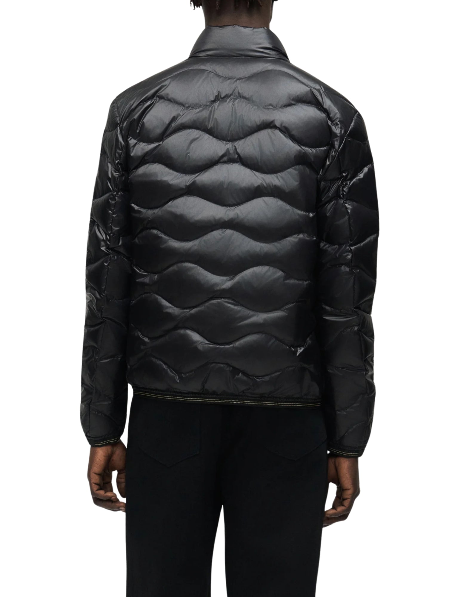 Blauer Daniel Men’s Down Jacket Black – 90/10 Down Fill, Two-Way Zip 26SBLUC03178-006719-CRDS- 999