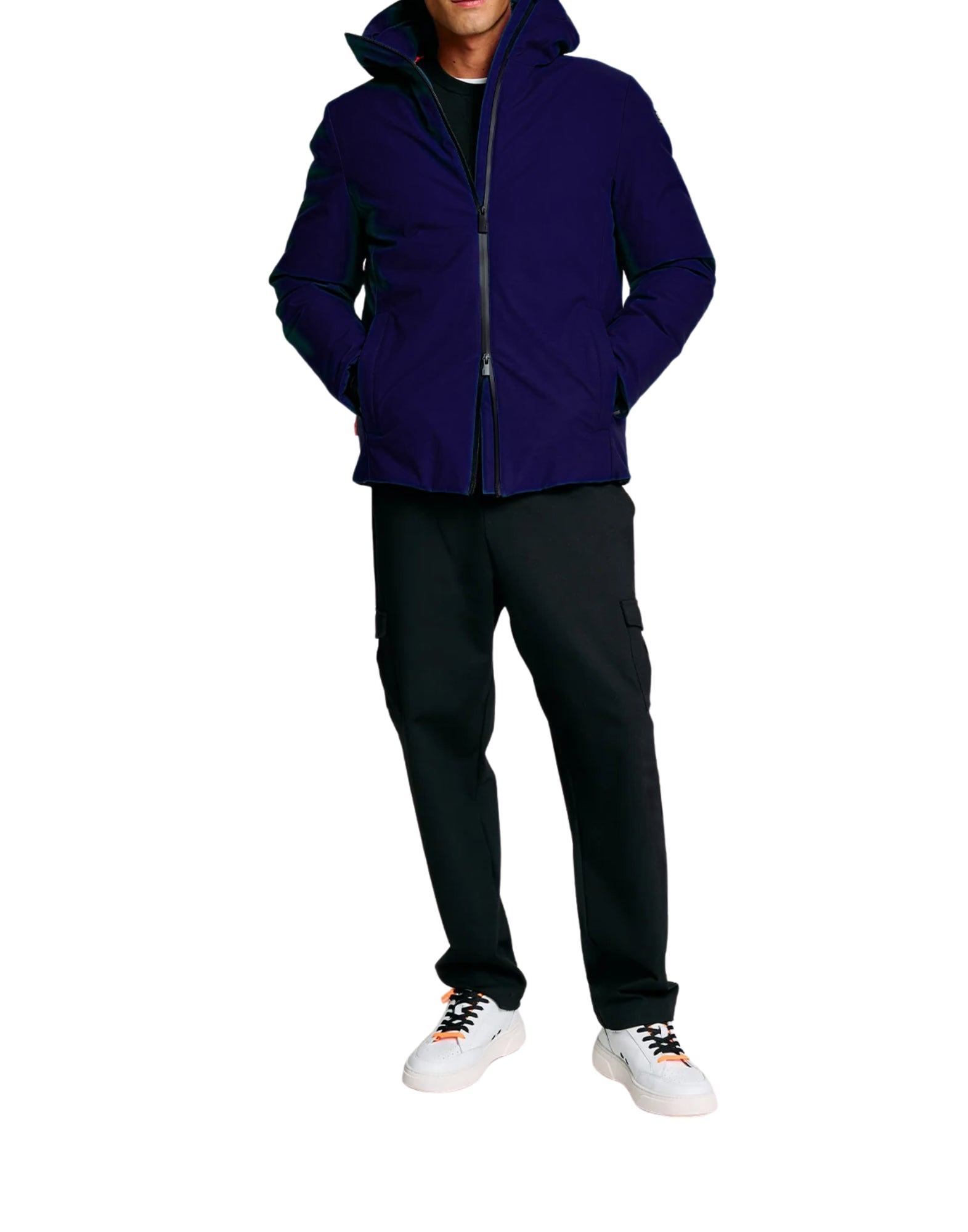 GBS53014U V3 DARK BLUE FLAMINIO JACKET - Giacche - Suns