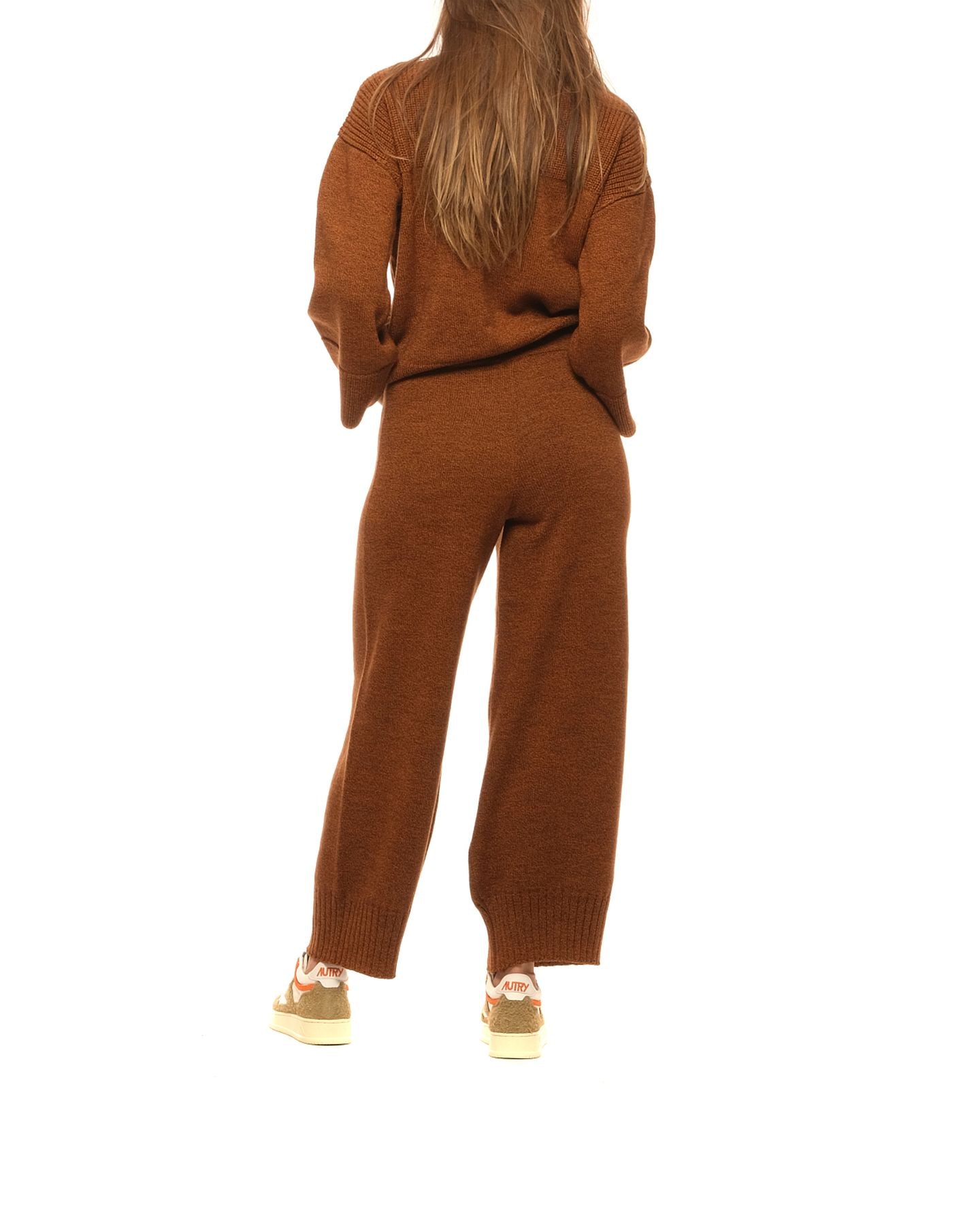 Pantaloni donna ptkd03037 moro Akep