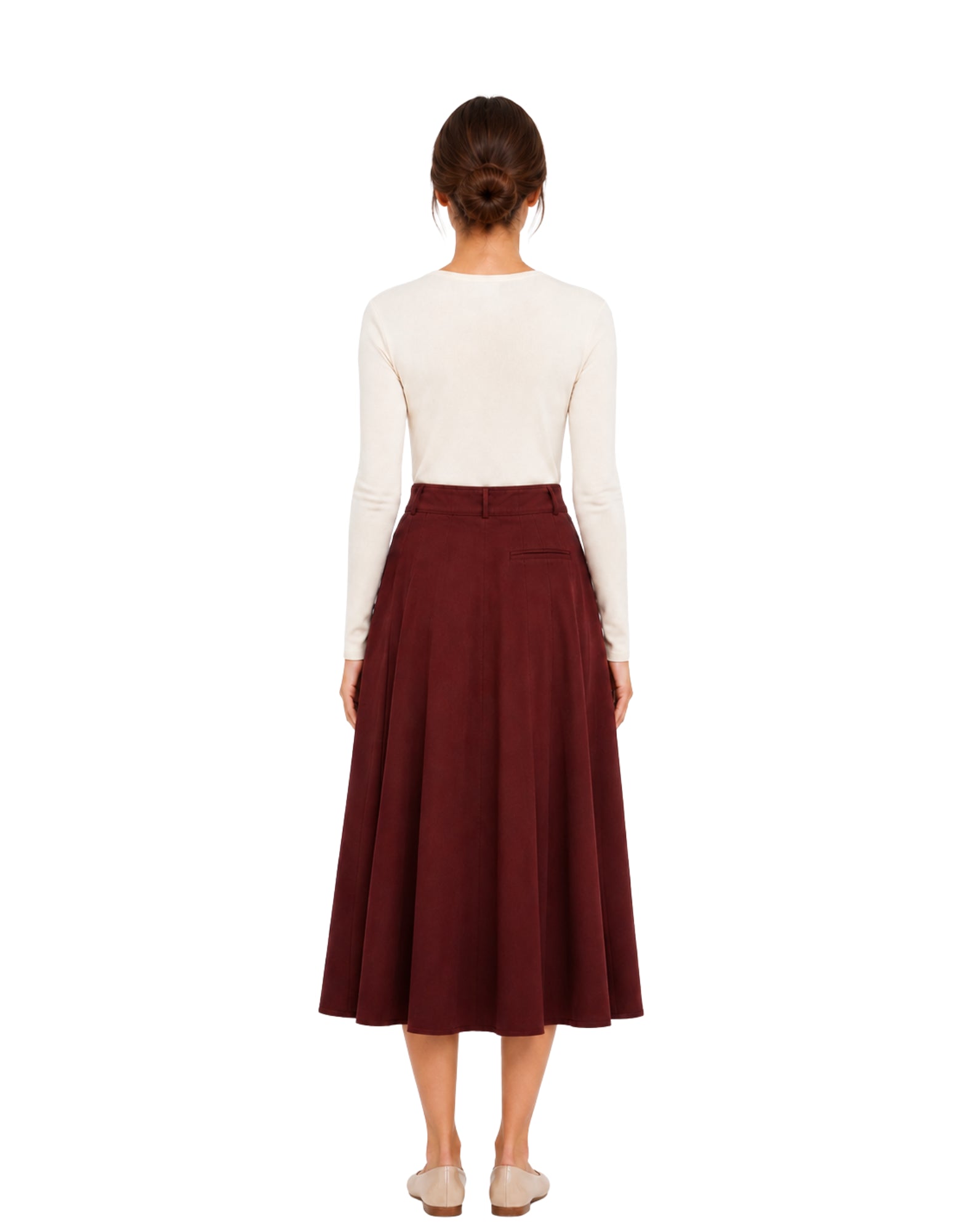 Skirt Burgundy