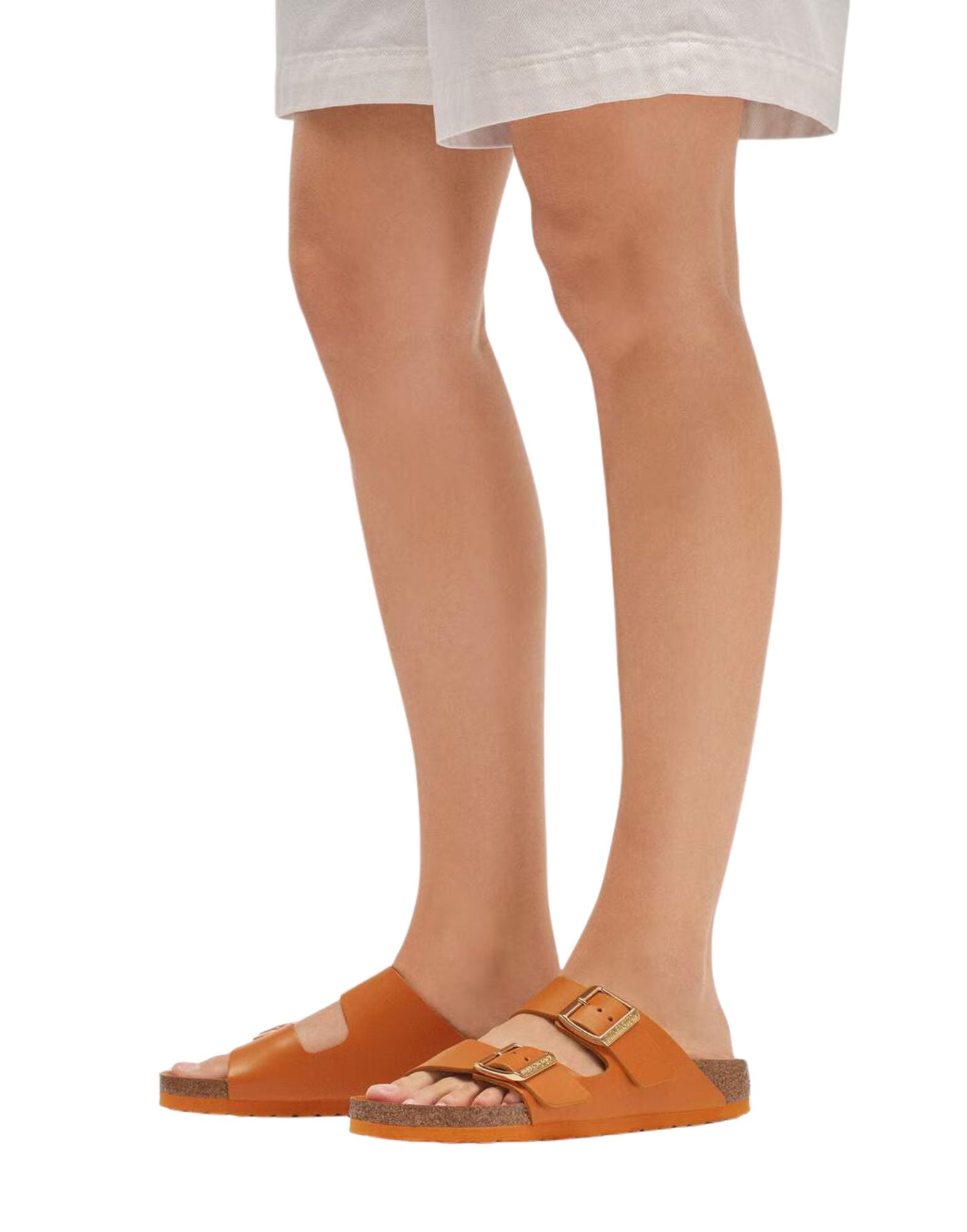 BIRKENSTOCK Zueco Boston de piel de ante trenzado en jarra 1031424 ARIZONA KURKUMA