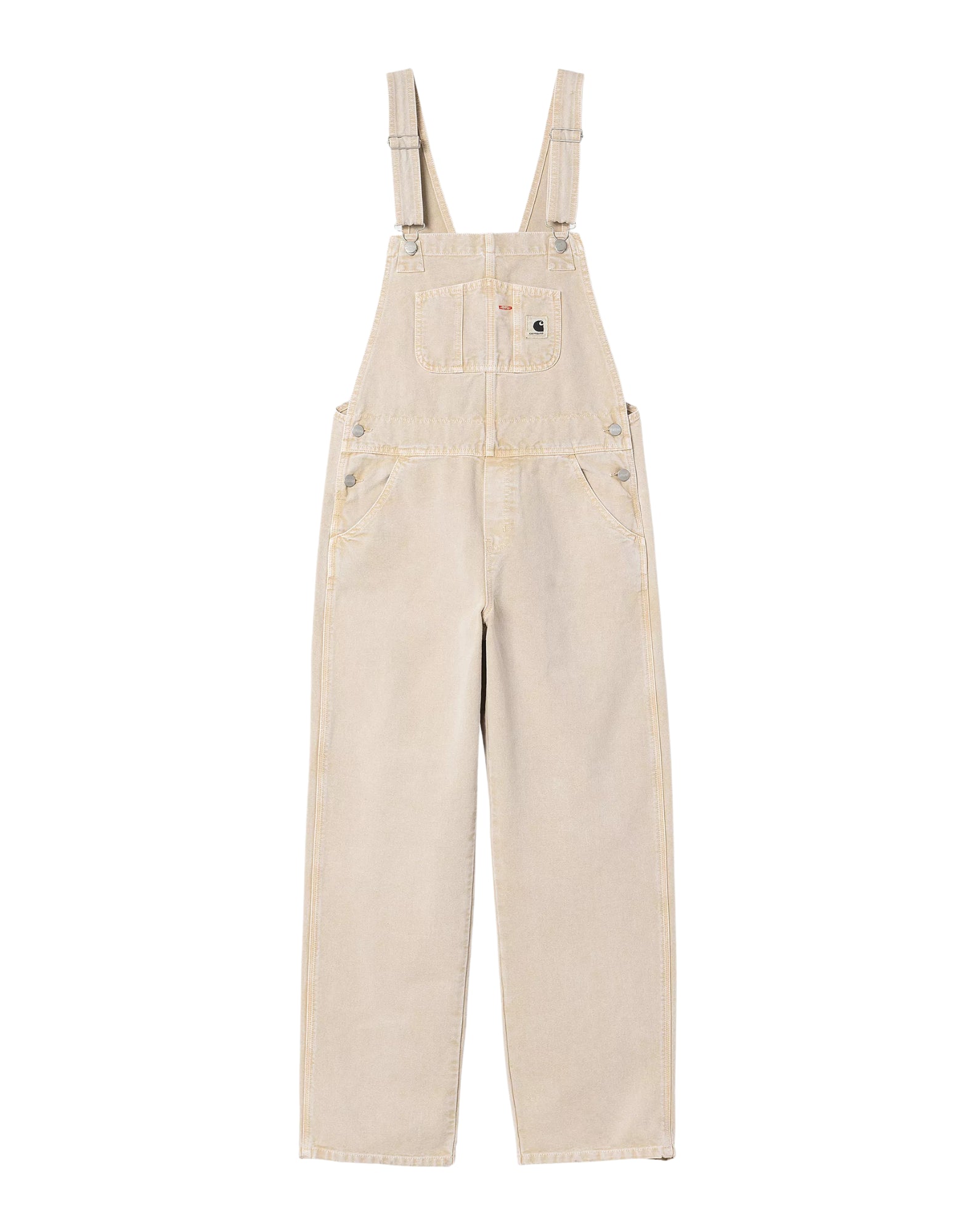Overalls woman I035572 07E BLB OVERALL DUSTY H BROWN CARHARTT WIP