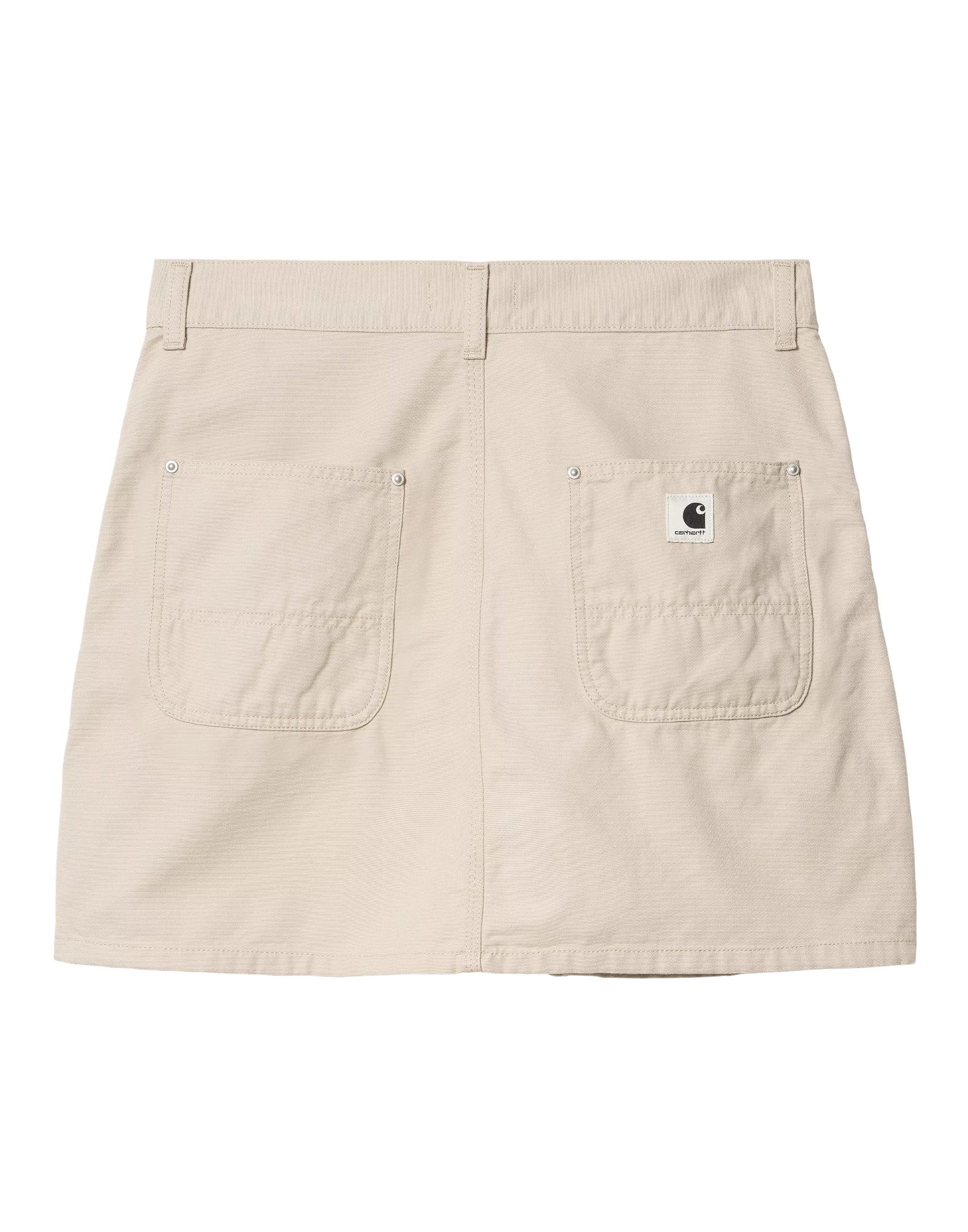 Skirt woman I034836 2LP06 MAEVE DOUBLE KNEE FLEUR DE SEL STONE WASHED CARHARTT WIP