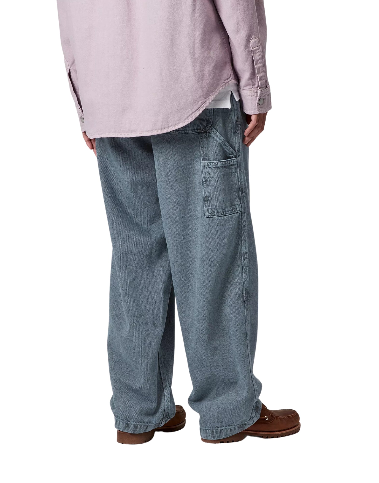 Jeans Man I035819 36AGD OG FOG BLU BLACO SINGOLO  CARHARTT WIP