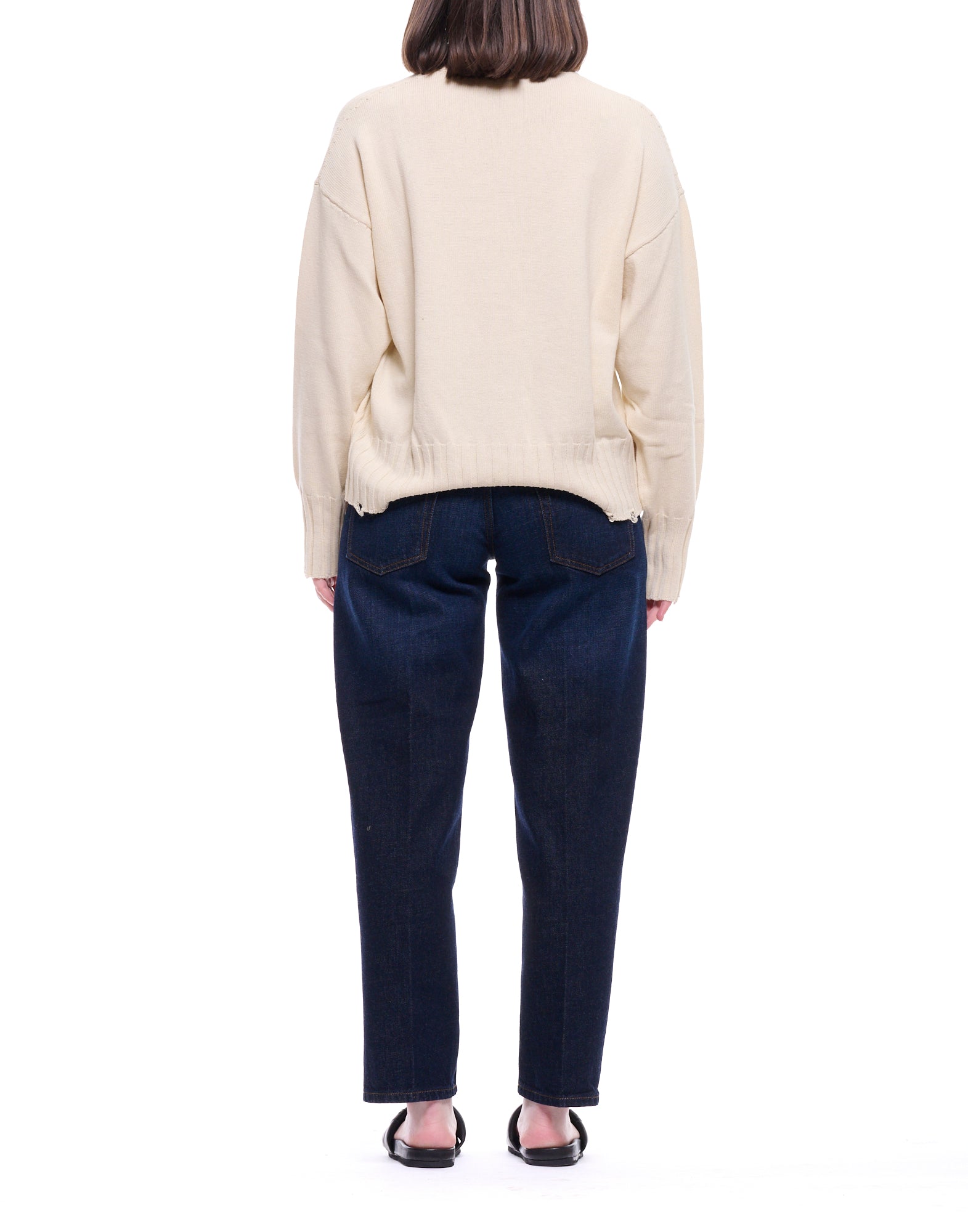 Cardigan Rottura Panna