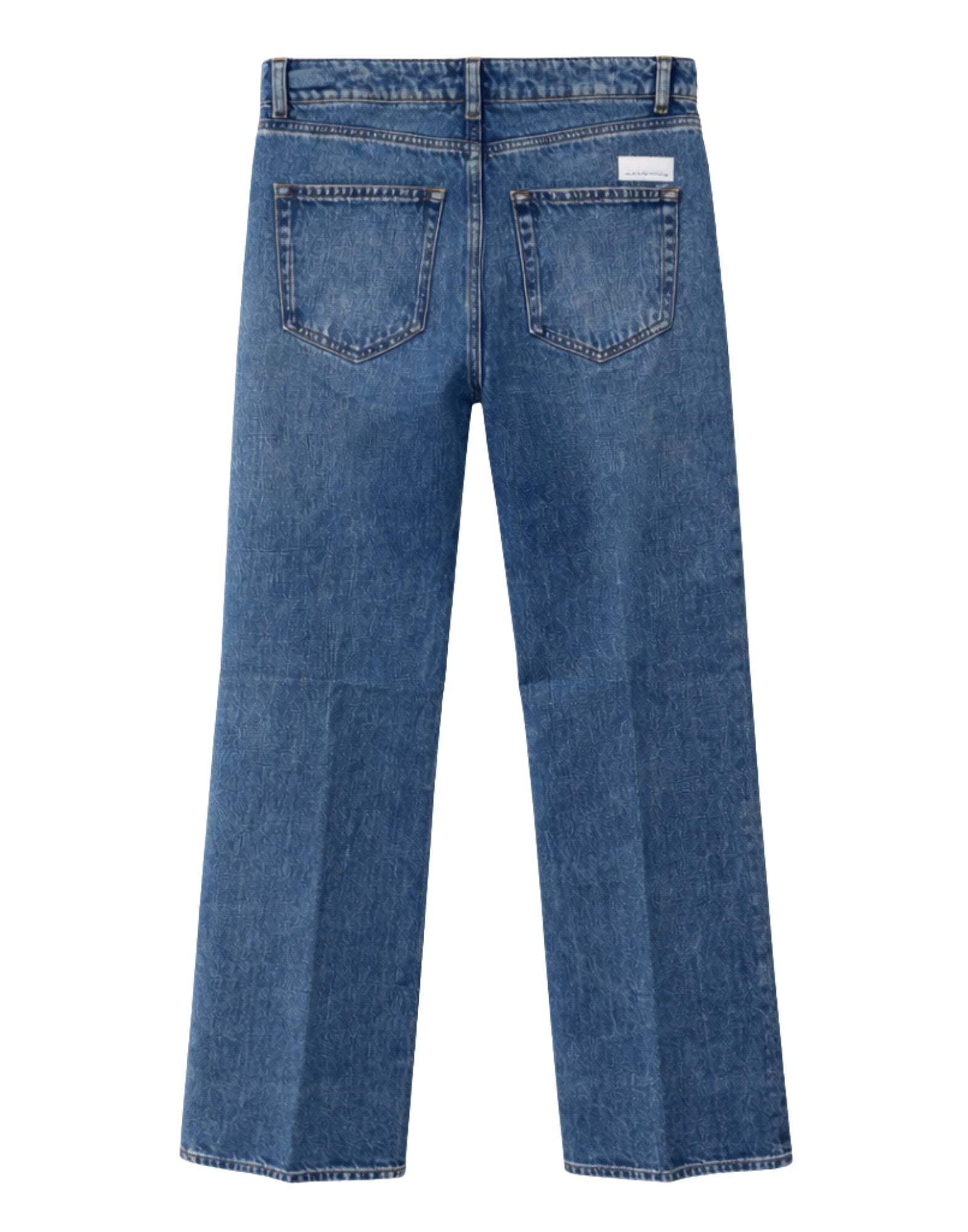 Nine in the Morning Franca Trumpet Trumpet Jeans in Blue Denim for Women FRA01 FRANCA PANT