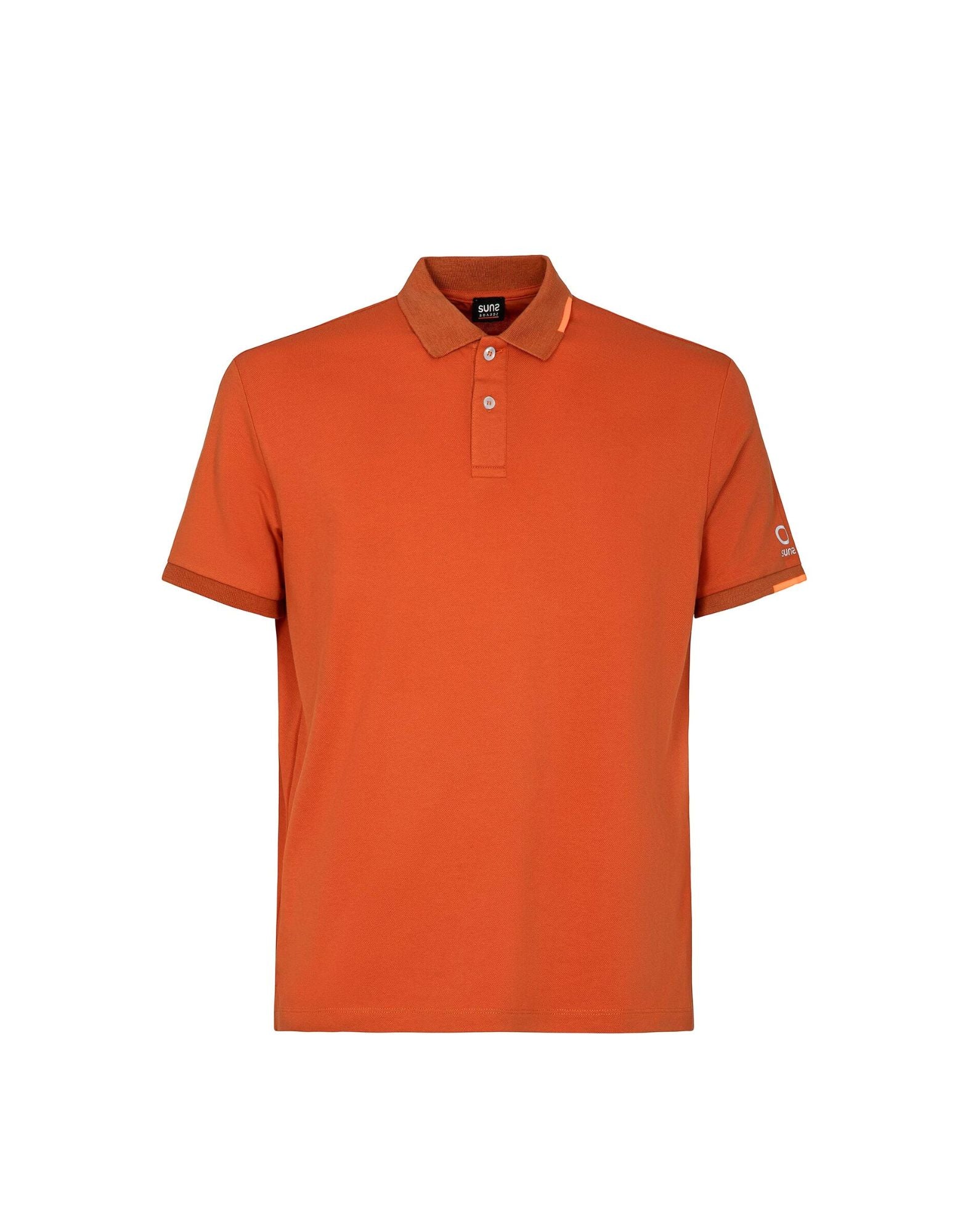 Suns Boards Federico Tag Men’s Stretch Piqué Polo Coccio Regular Fit PLS61008U V4 COCCIO