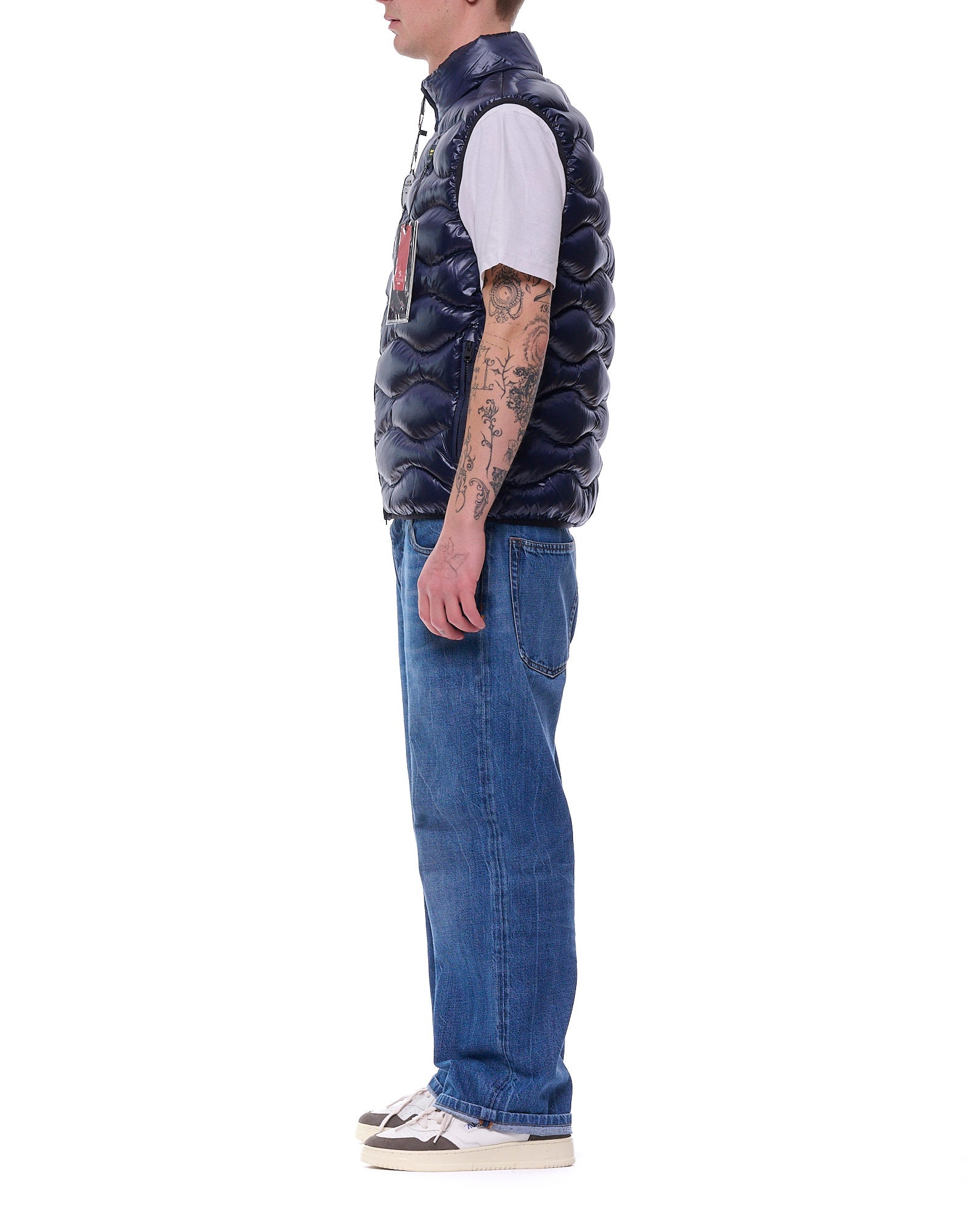 25WBLUX02081 5958 888TB BLUE - Gilet - Blauer