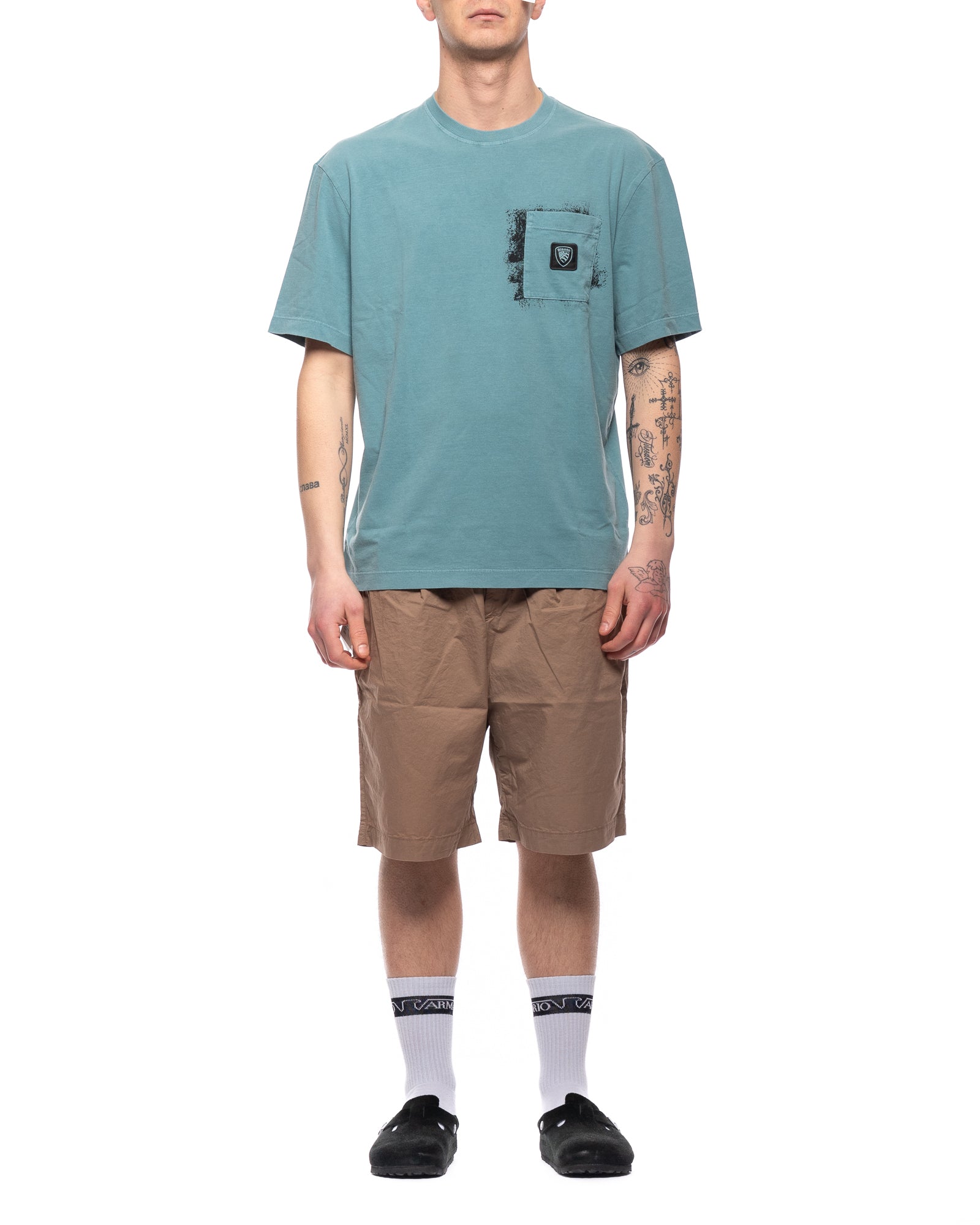 T-shirt Man 25SBLUH02349 007132 861 Blauer