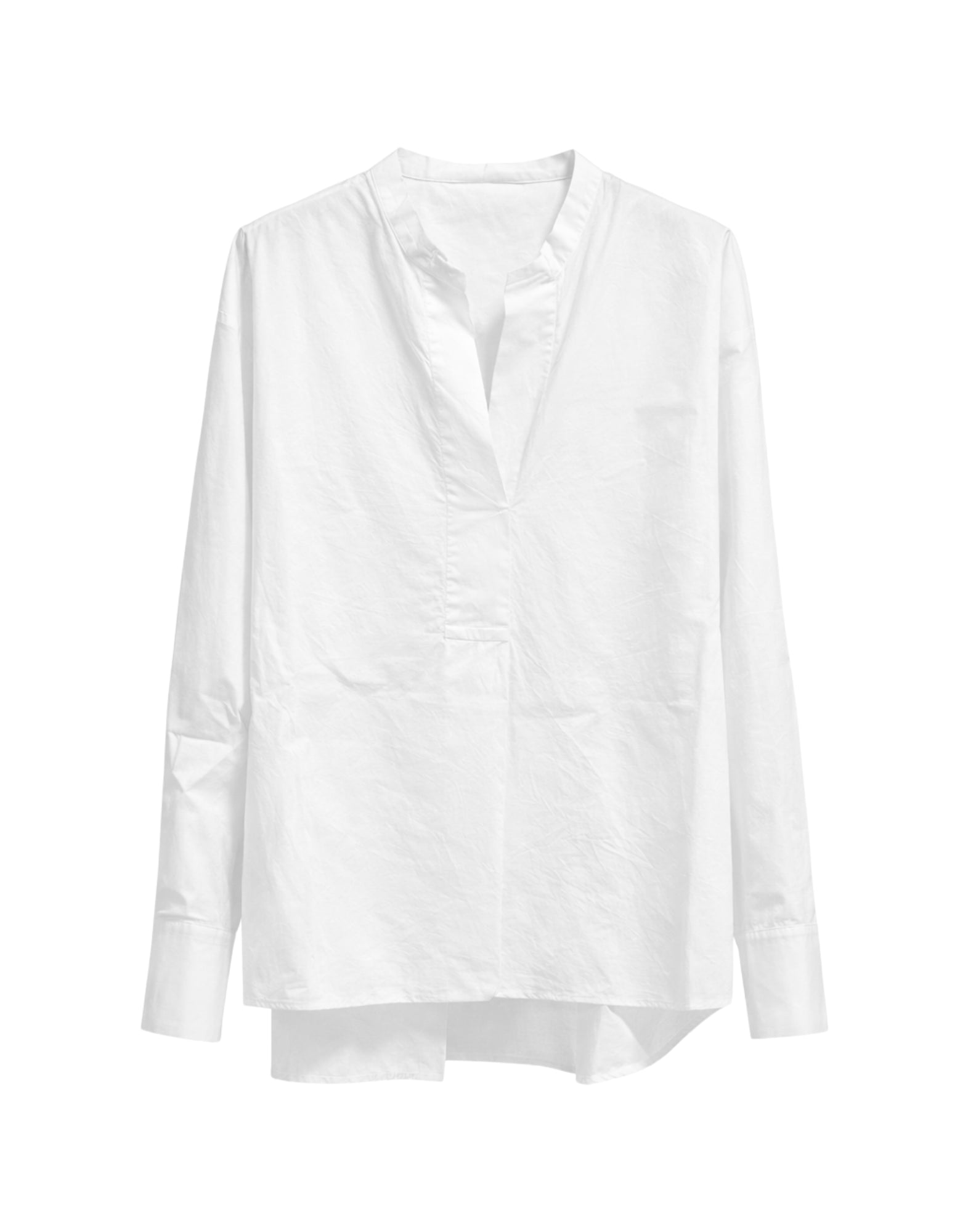 Pomandère Women’s White Cotton Shirt Made in Italy 9494 11633 100