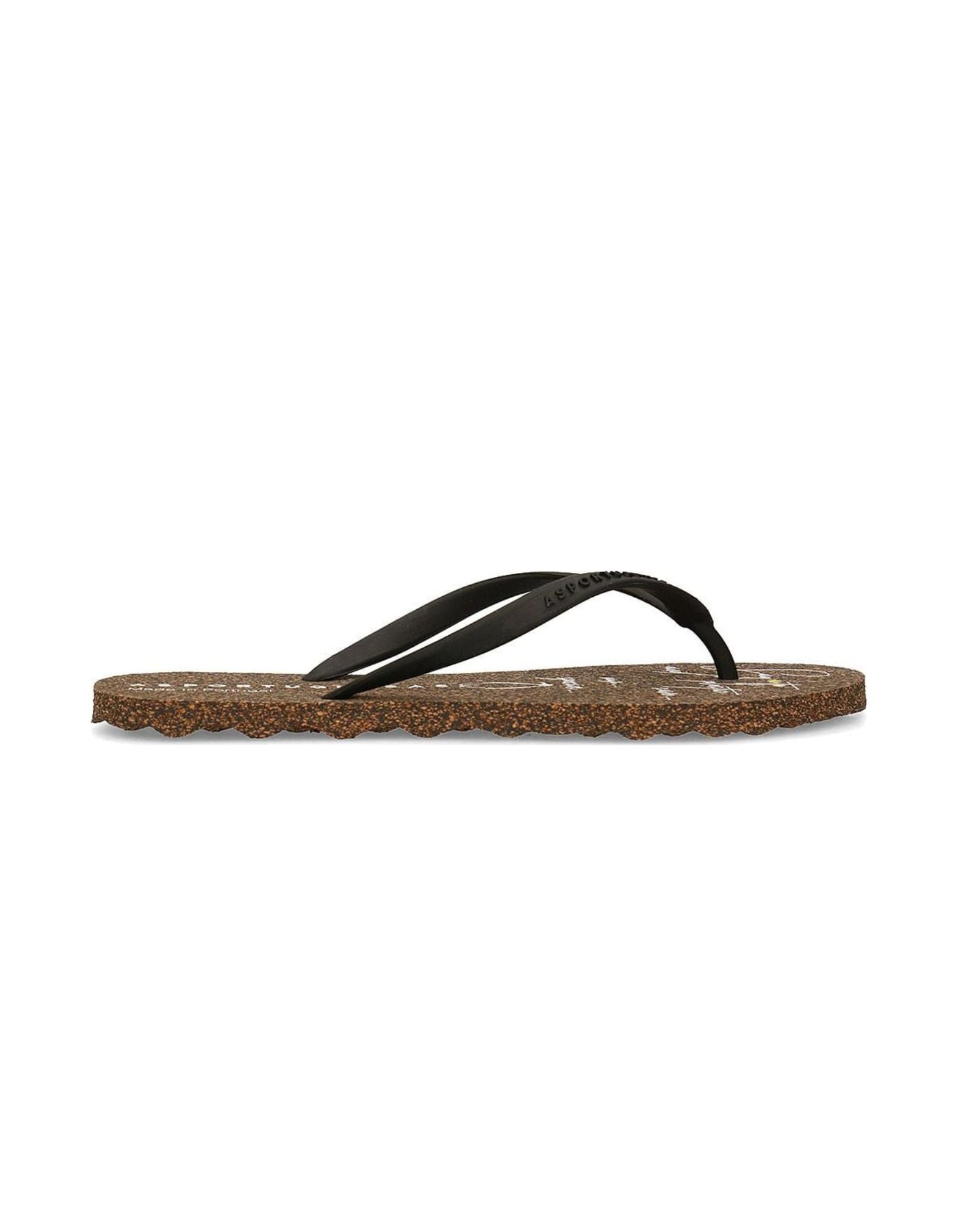 Ciabatta da donna P018006001 Ping BLK ASPORTUGUESAS