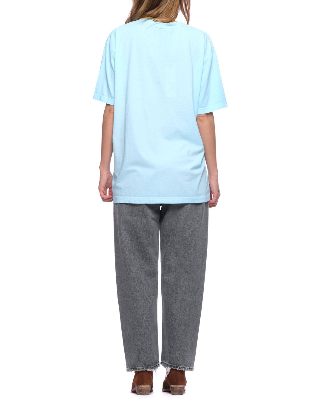 T-Shirt Unisex WHITE 1015 WTB TURCHESE