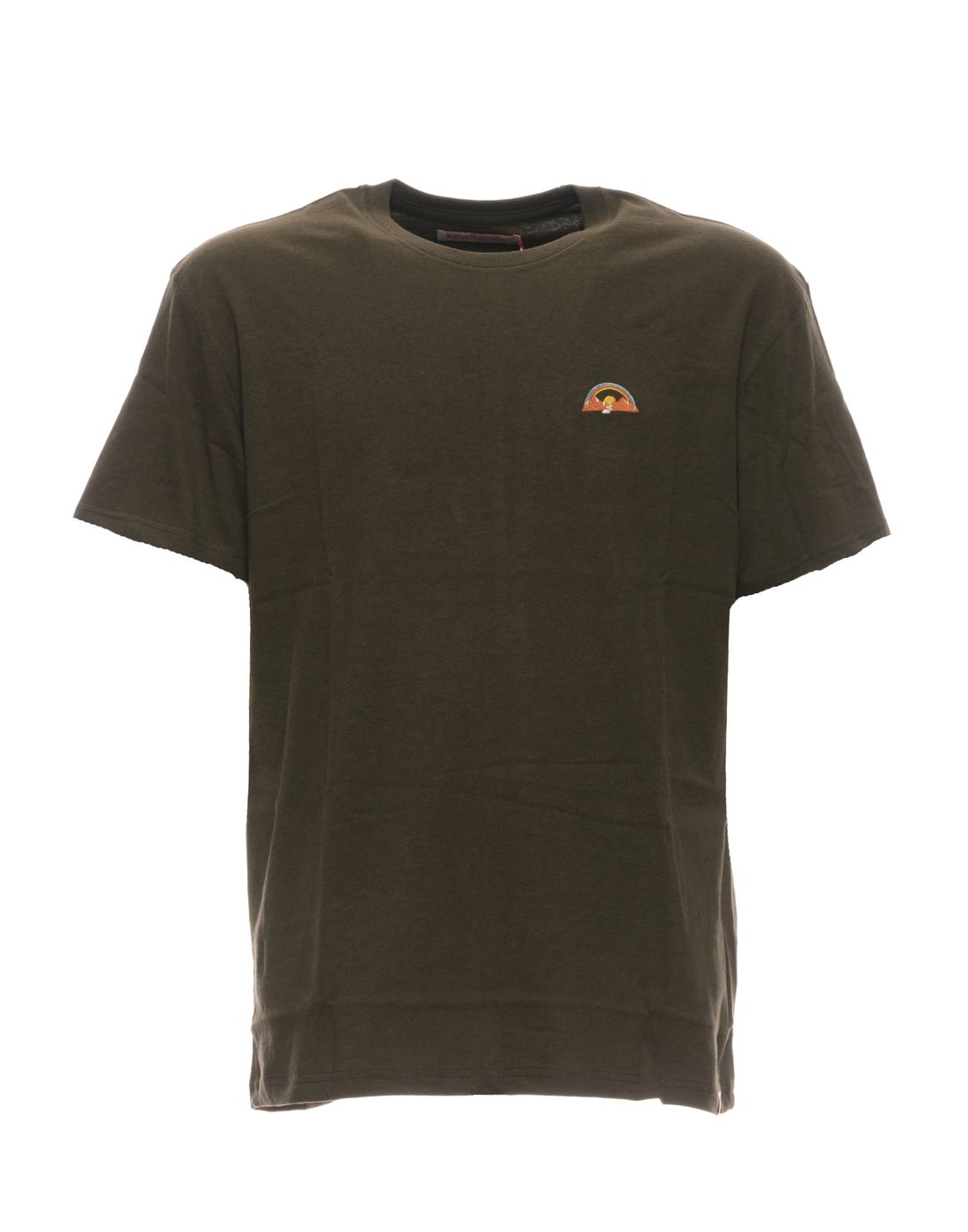 T-shirt pour l'homme 1296 Army-mel REVOLUTION
