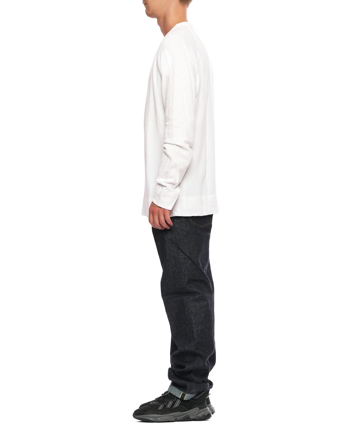 Sweatshirt Mann JAMES PERSE MXA3278 WHT