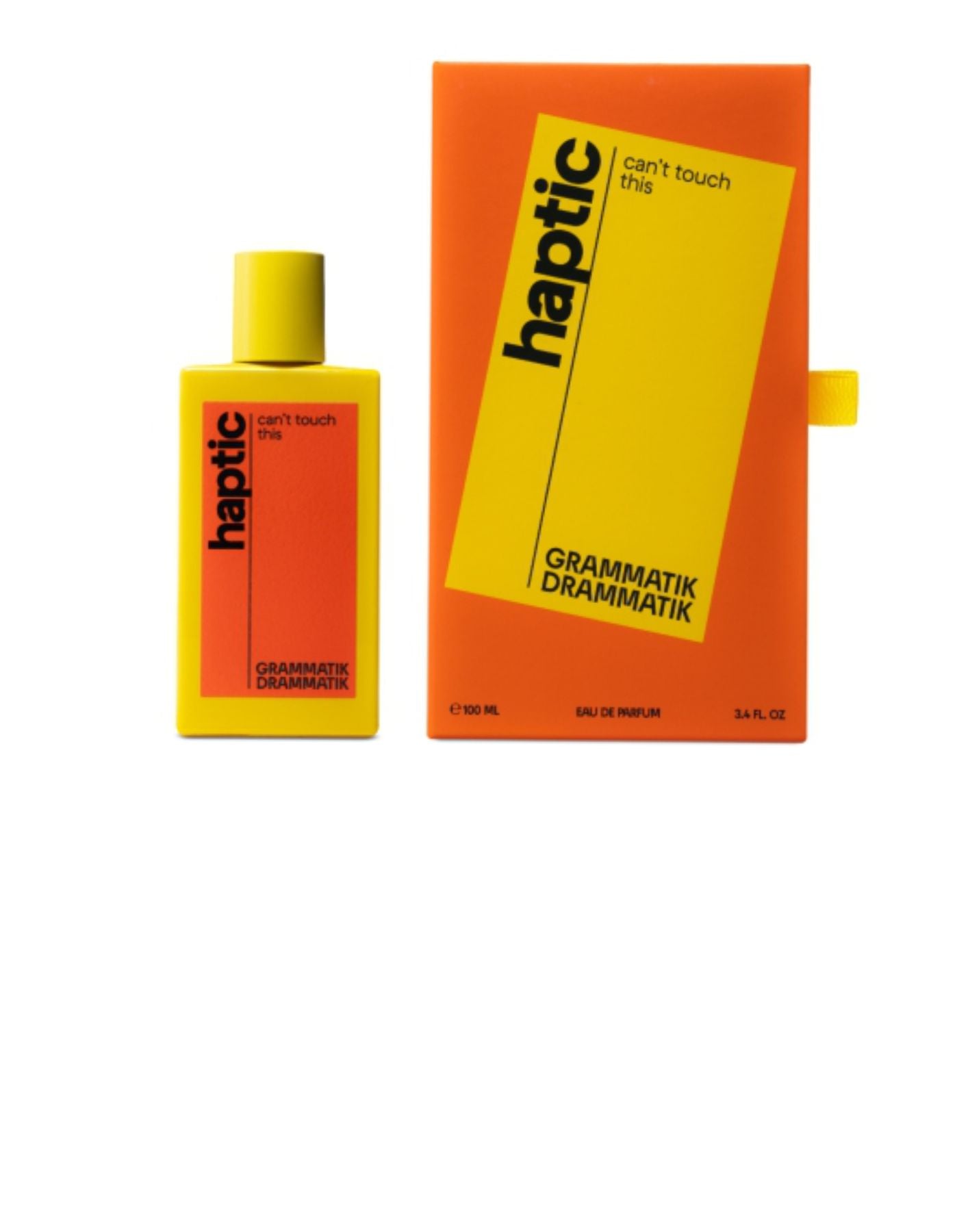 Eau de perfume haptic grammatik drammatik