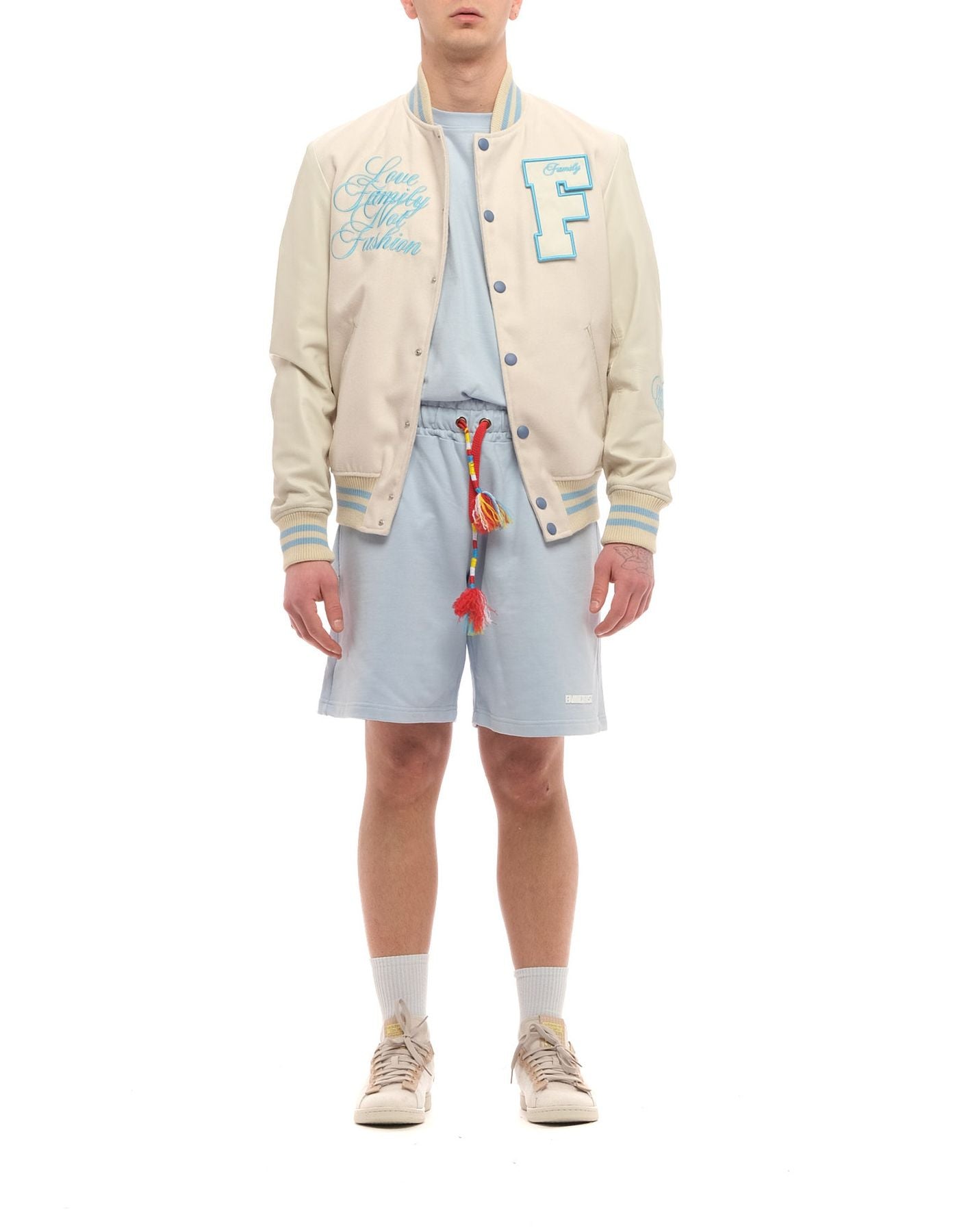 Veste pour homme VARSITY JACKET WHITE Family First