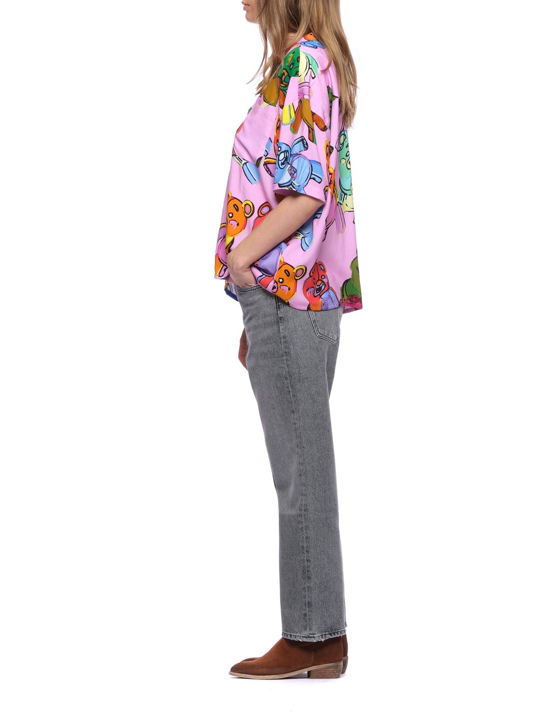 Chemise pour femme BLANC 1002WCB 58 ROSA