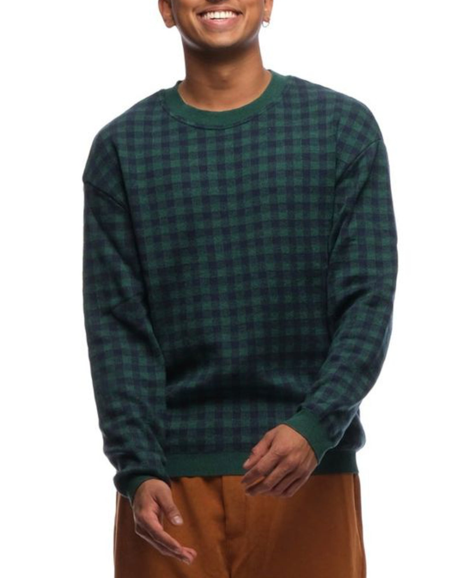 Man UFM080 163Greennavy 용 스웨터 SCAGLIONE