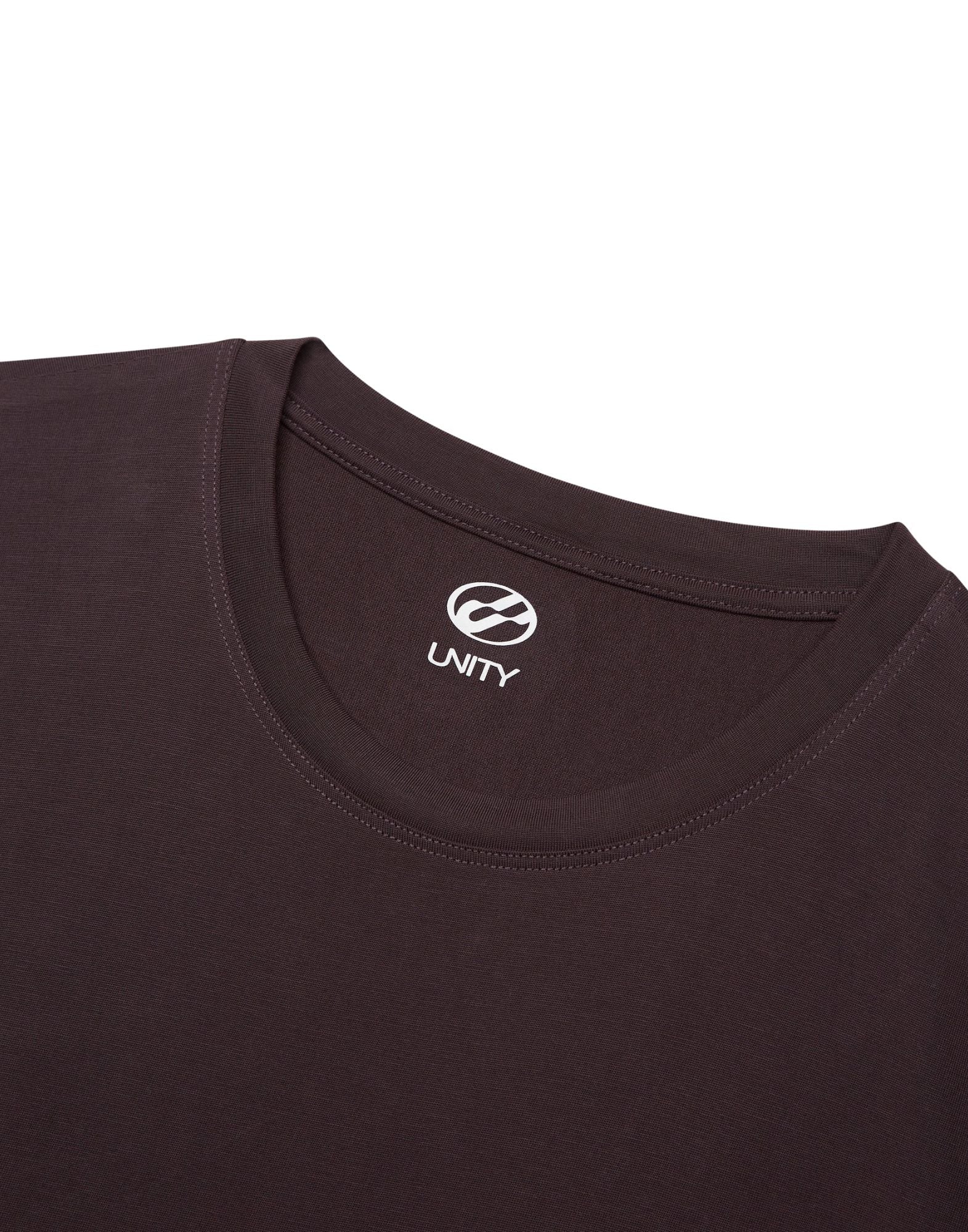 Unity Wave Technical Modal T-Shirt Aubergine Men’s TS-WAWE CUPRO AUBERGINE