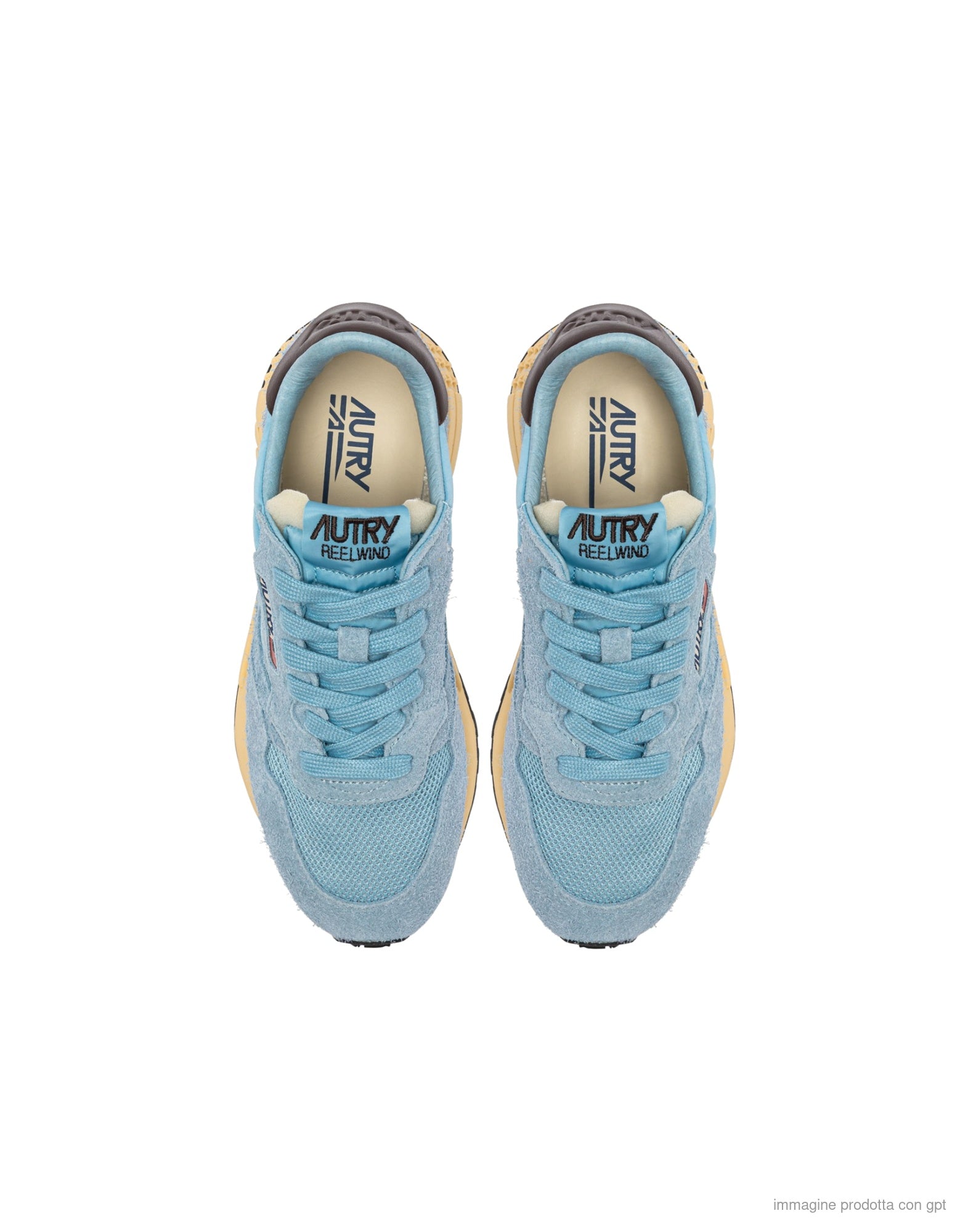 Reelwind low Suede/net Forg/Brack
