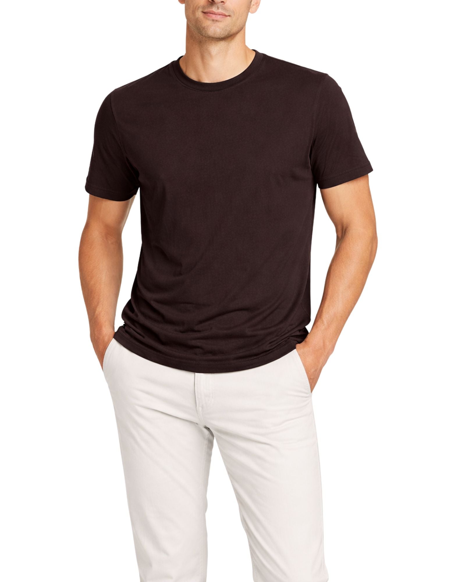 Unity Wave Technical Modal T-Shirt Aubergine Men’s TS-WAWE CUPRO AUBERGINE