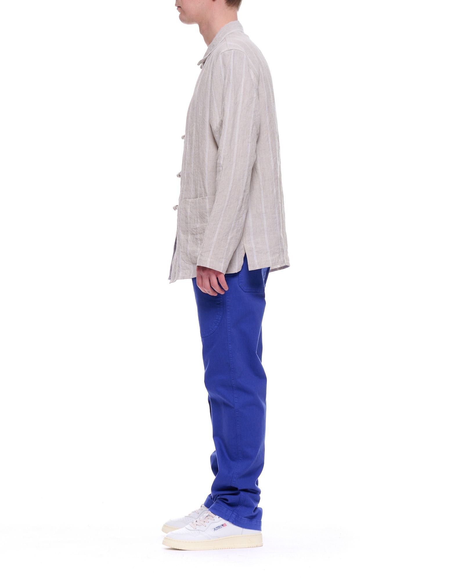 East Harbour Surplus Cunart Grey Linen Jacket CUNART 273 GREY
