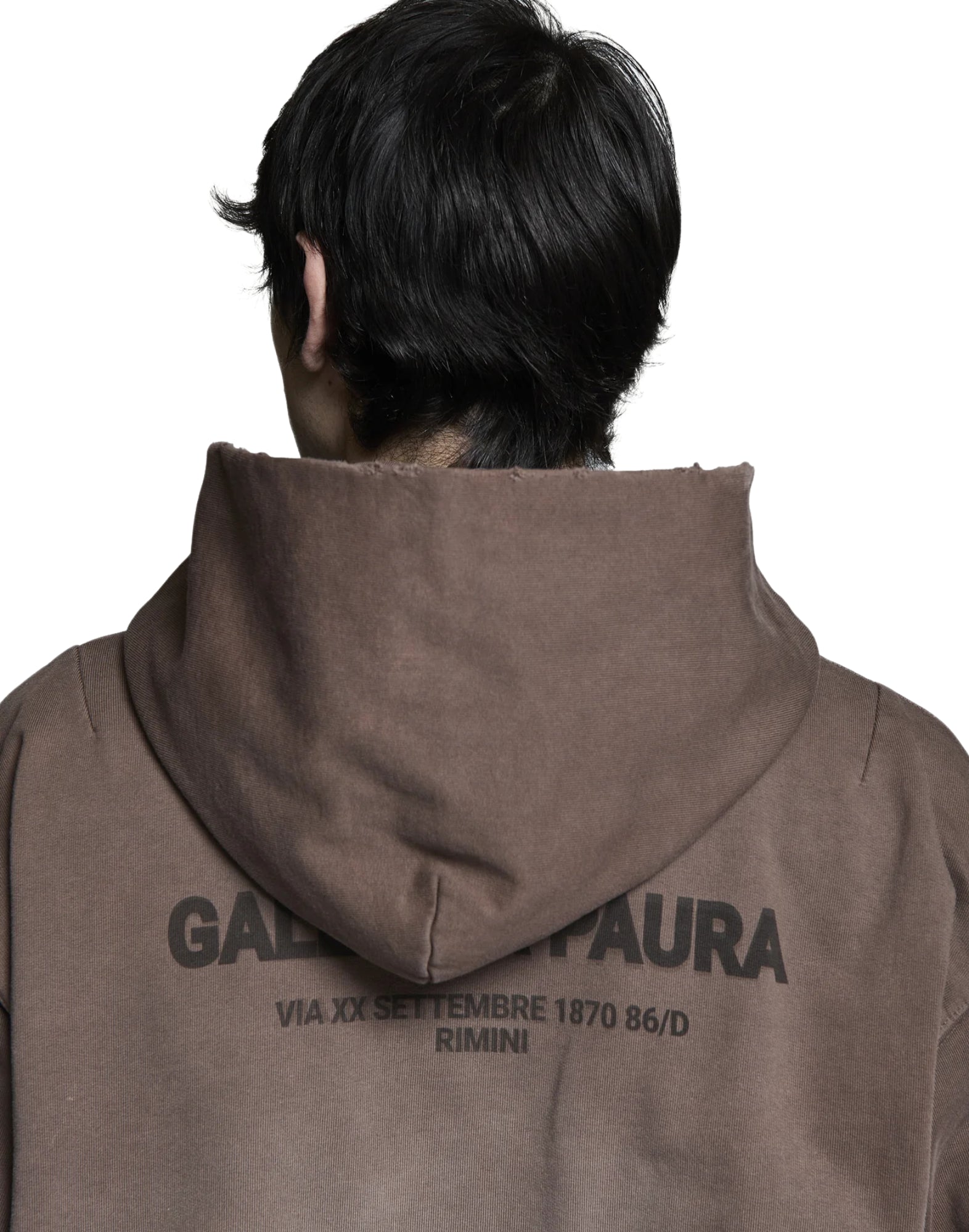 SANTI BROWN HOODIE GALLERIA - FELPA - PAURA