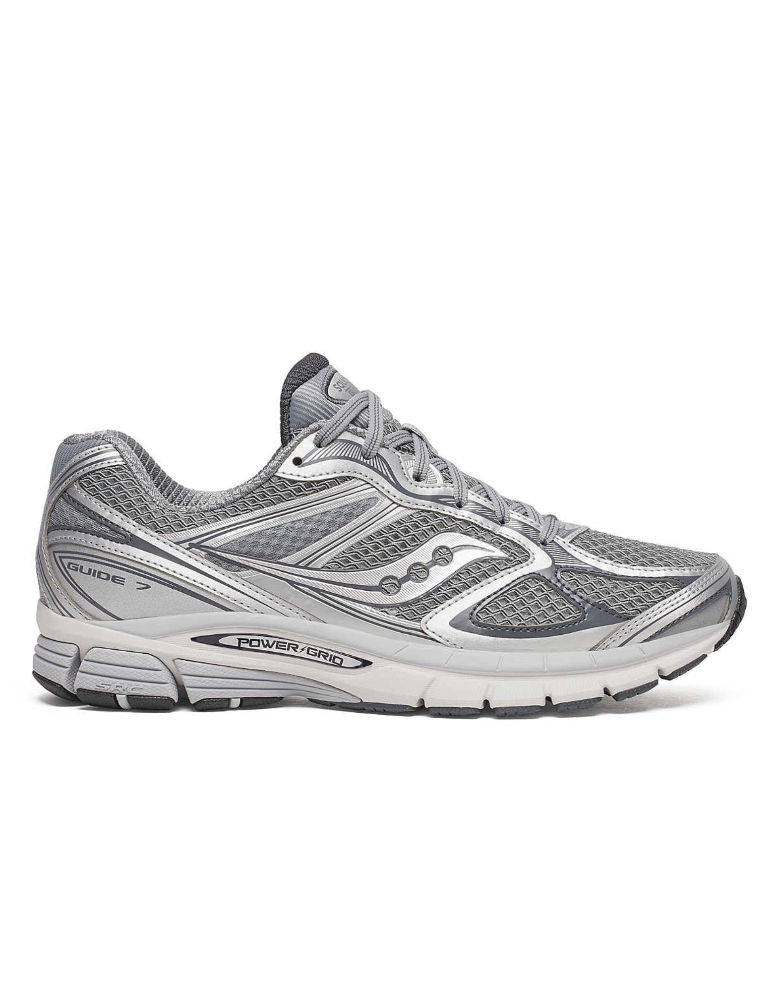 70936-12 Progrid Guide Grey - Silber - Scarpe - Saucony
