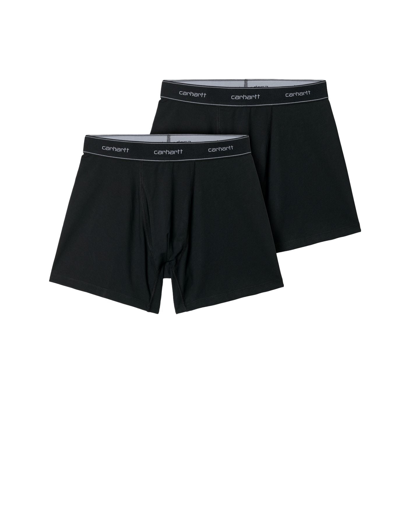 Carhartt WIP Baumwoll-Trunks – 2er-Pack Boxershorts aus Baumwolljersey, Schwarz I029375 933XX BAUMWOLL-TRUNKS SCHWARZ