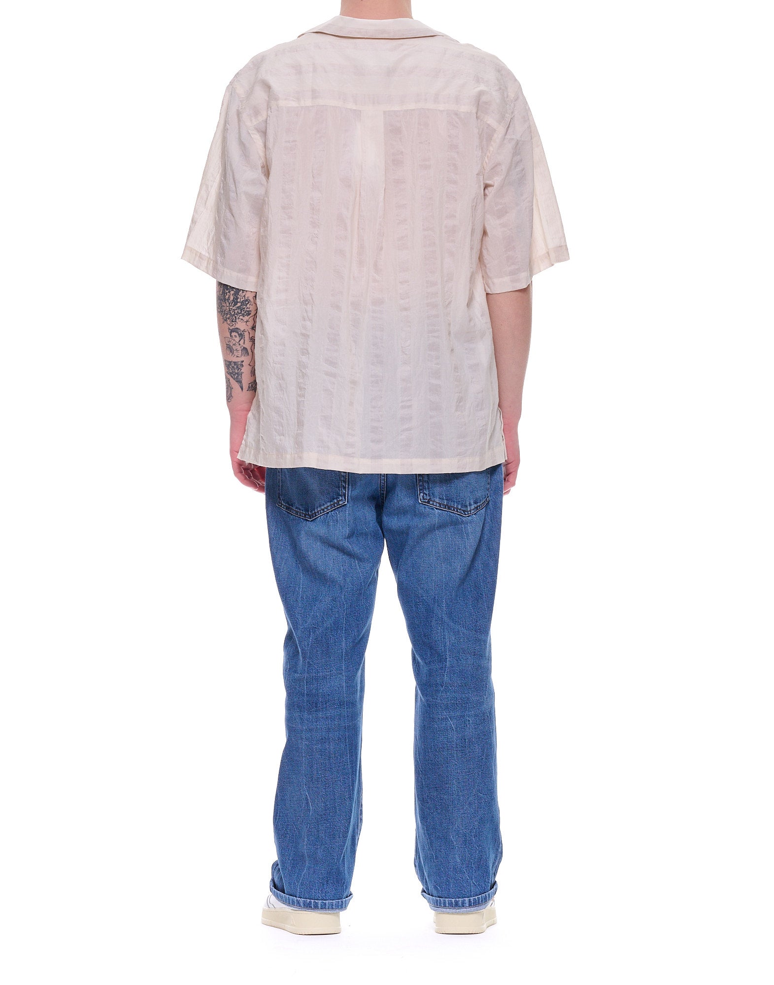 Costumein Clivia 4 Single Cotton Shirt Beige Men’s POLX CLIVIA 4 SINGLE