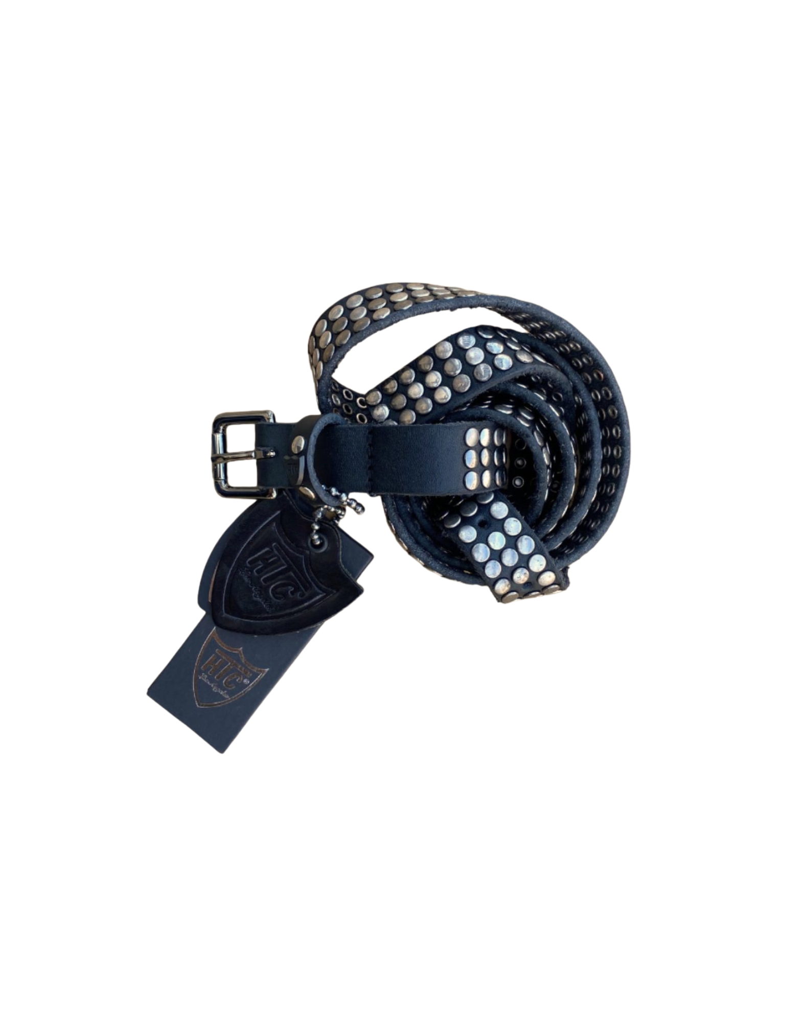 Mujer del cinturón 3000 tachuelas Belt i028 Black HTC