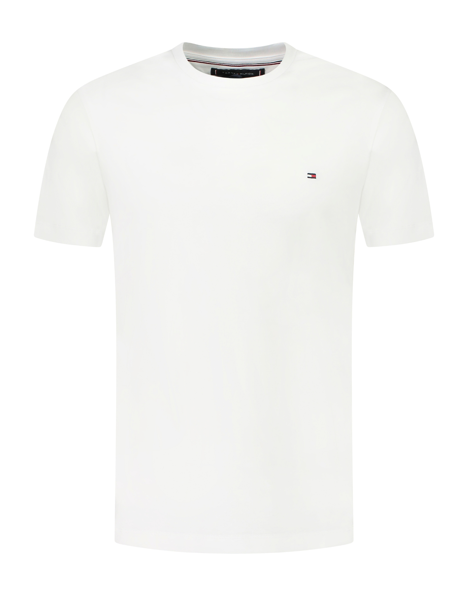 Camiseta Man MW0MW37508 YBR Light Interlock White TOMMY HILFIGER