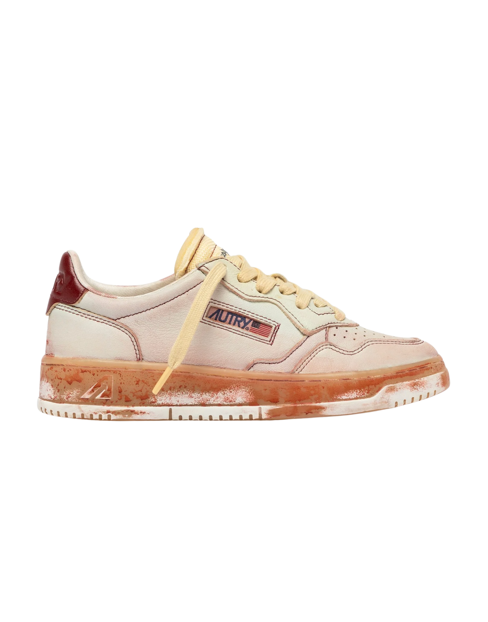 Shoes woman AWLW ED03 SUP VINT LOW WOM DATED SPBLUE Autry