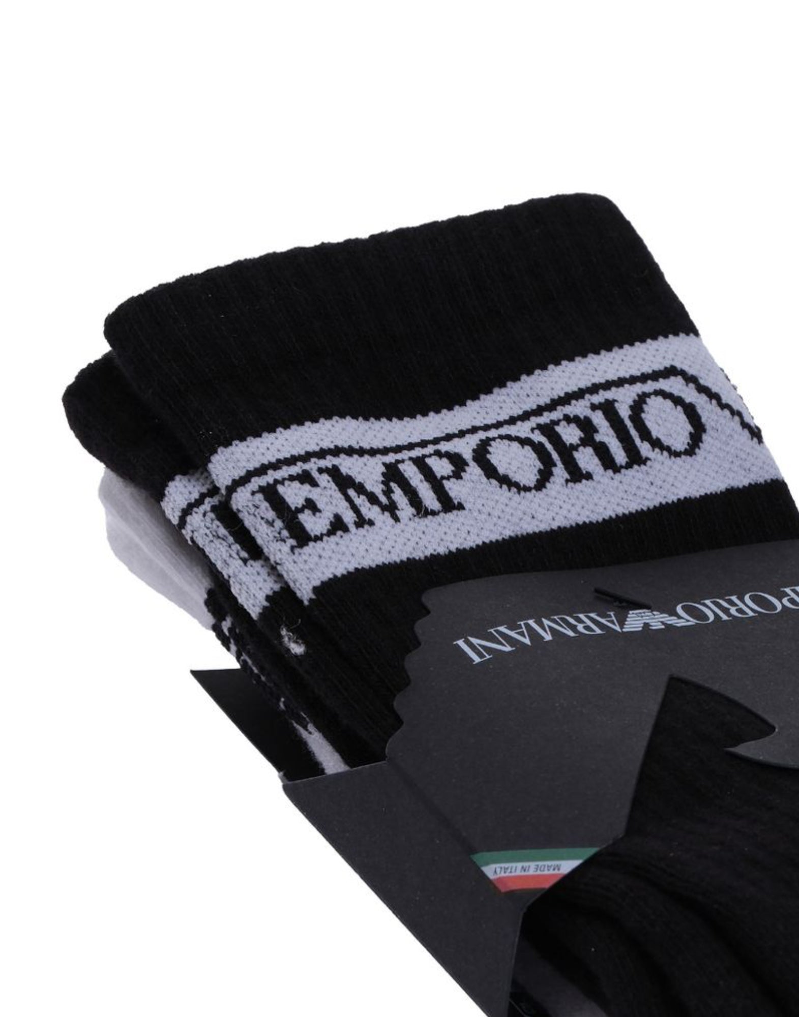 Socks man 303122 00121 BLACK Emporio Armani