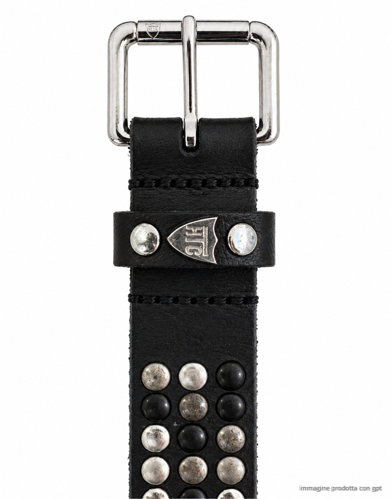 3000 STUDS BELT Black